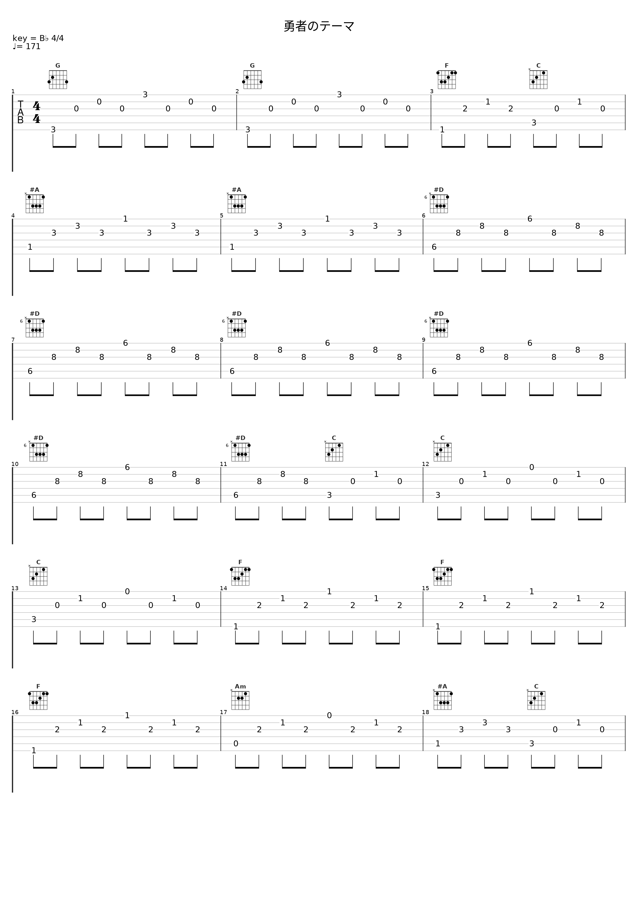 勇者のテーマ_横山克_1