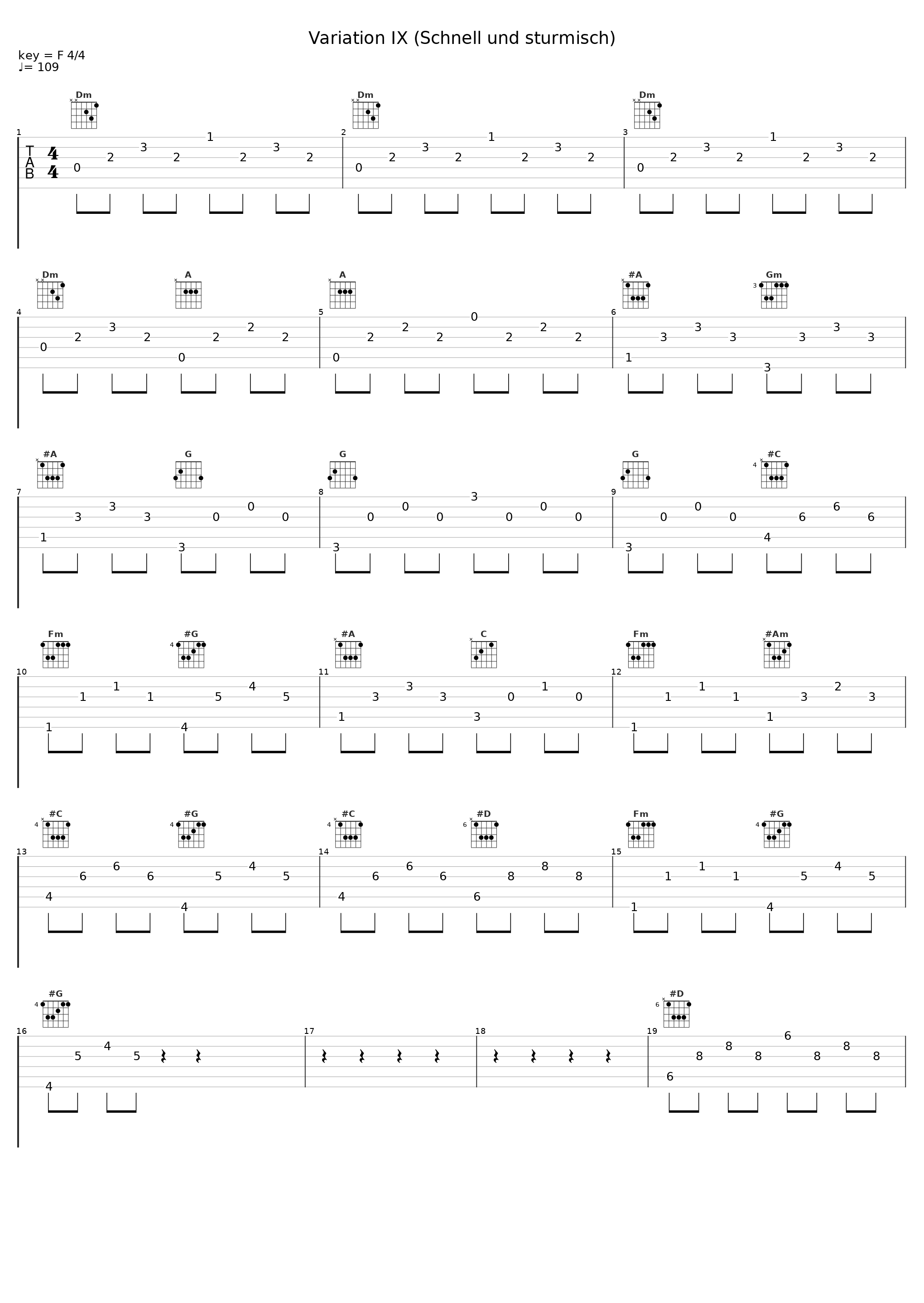 Variation IX (Schnell und sturmisch)_马友友_1