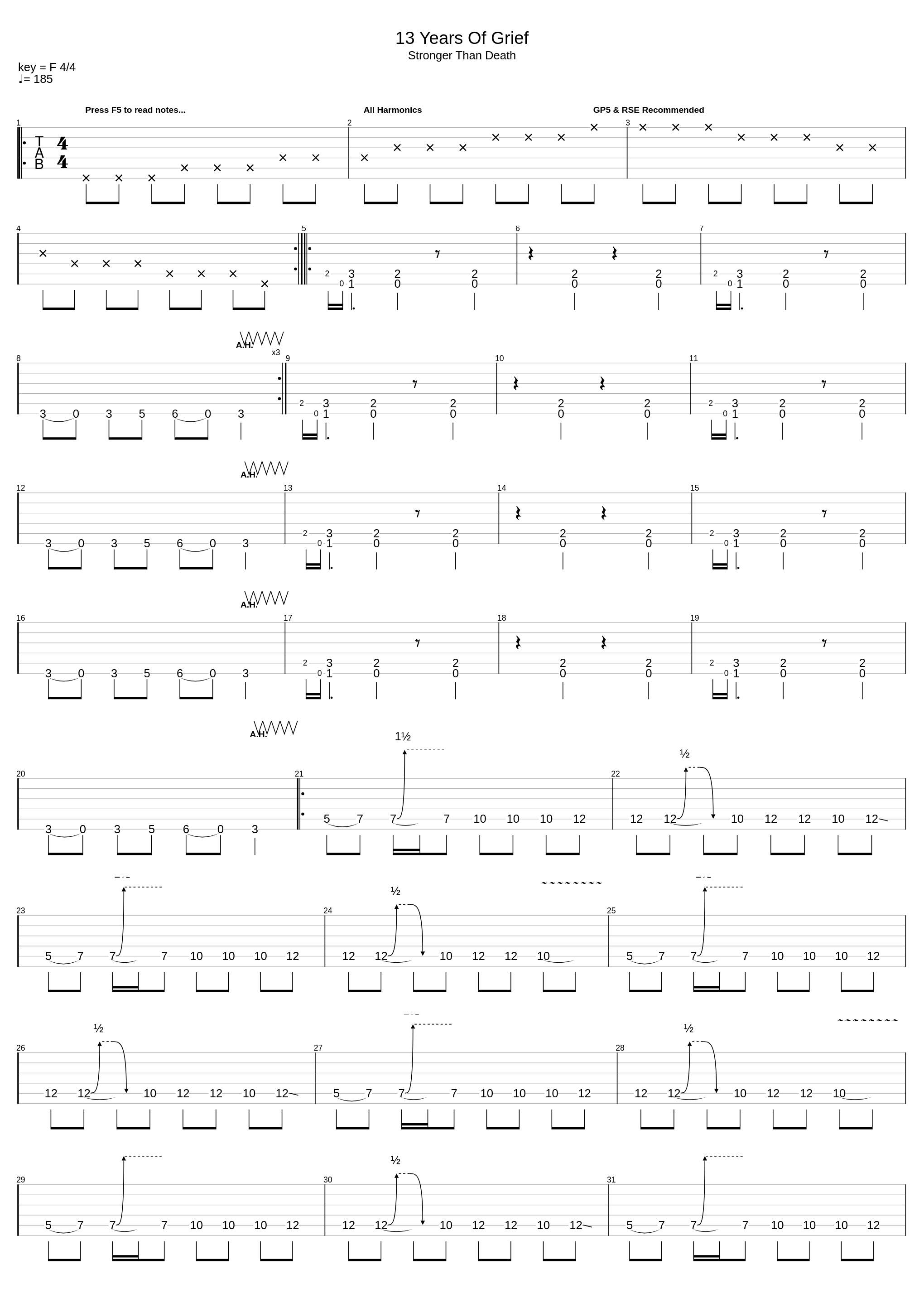 13 years of grief (better version)_Black Label Society_1