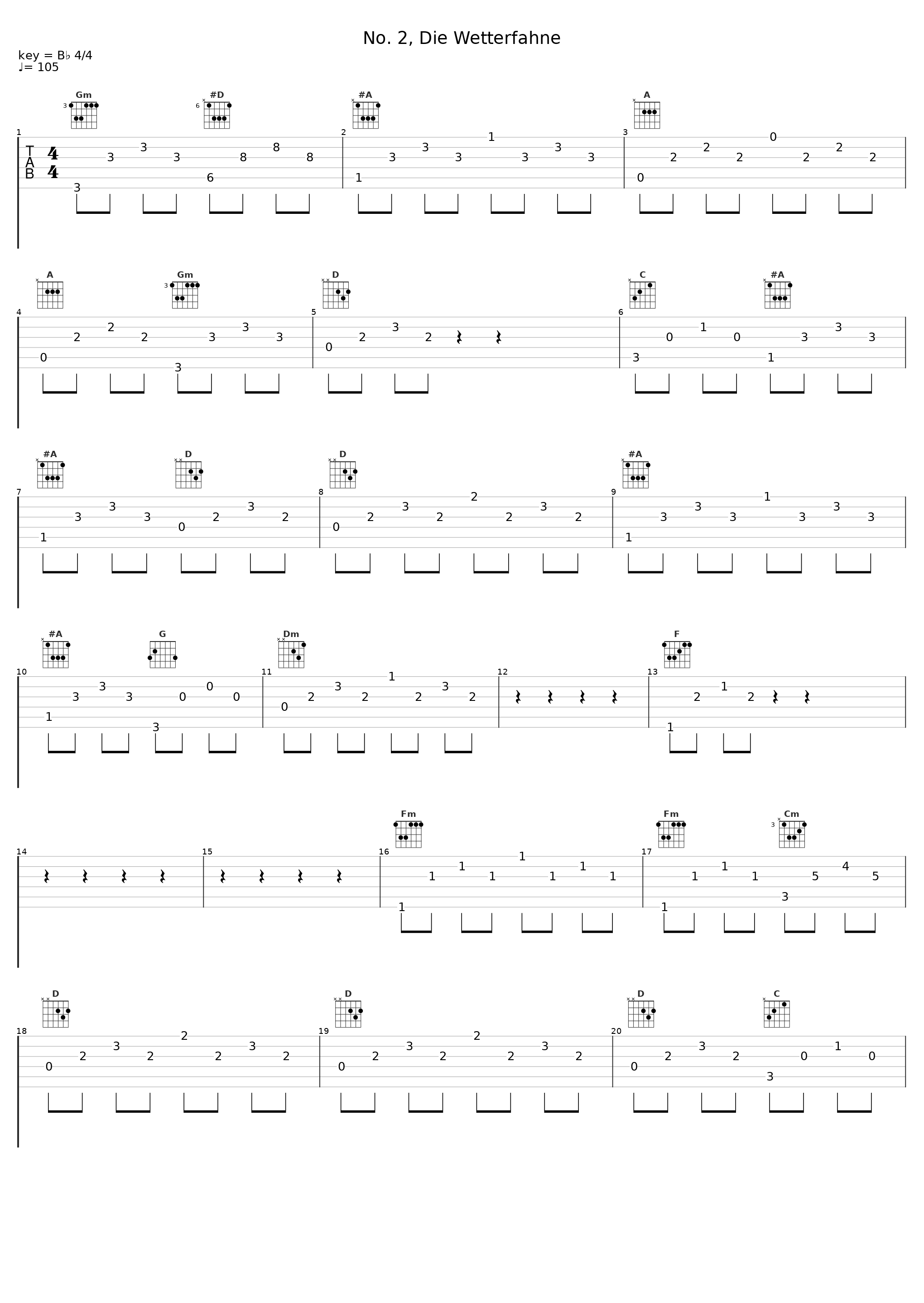 No. 2, Die Wetterfahne_Christian Gerhaher,Gerold Huber,Franz Schubert_1