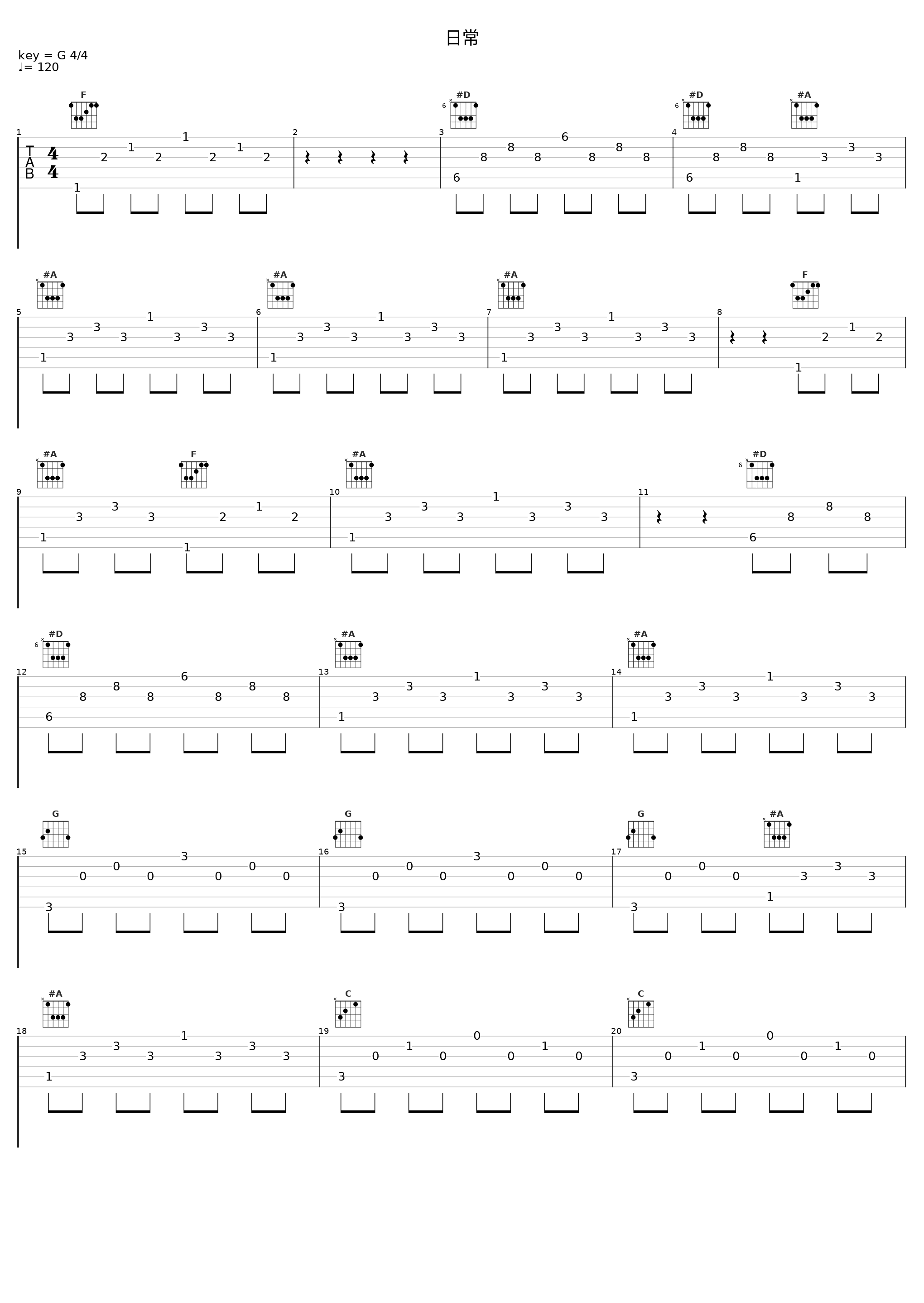 日常_Key Sounds Label_1