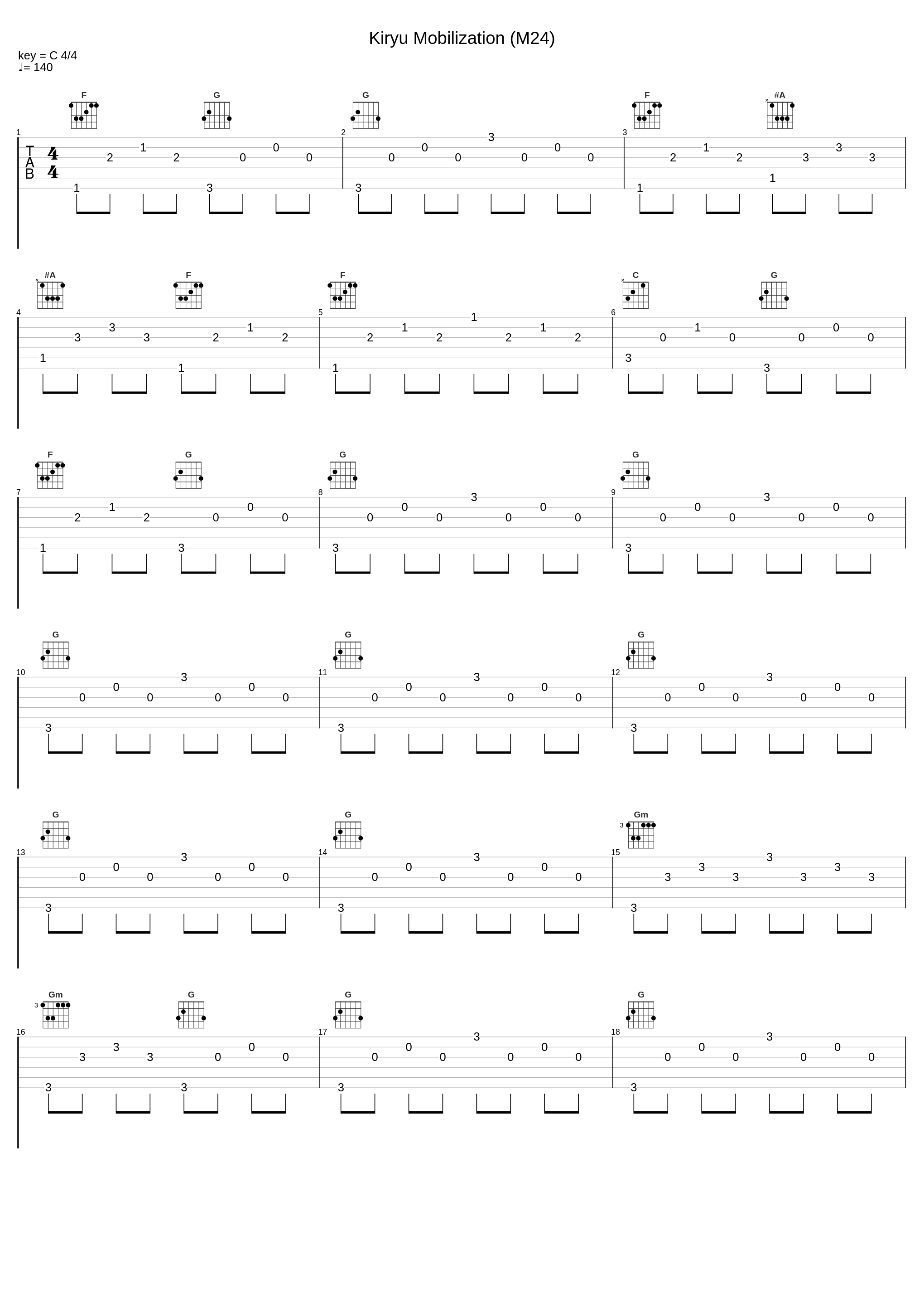 Kiryu Mobilization (M24)_大岛满_1