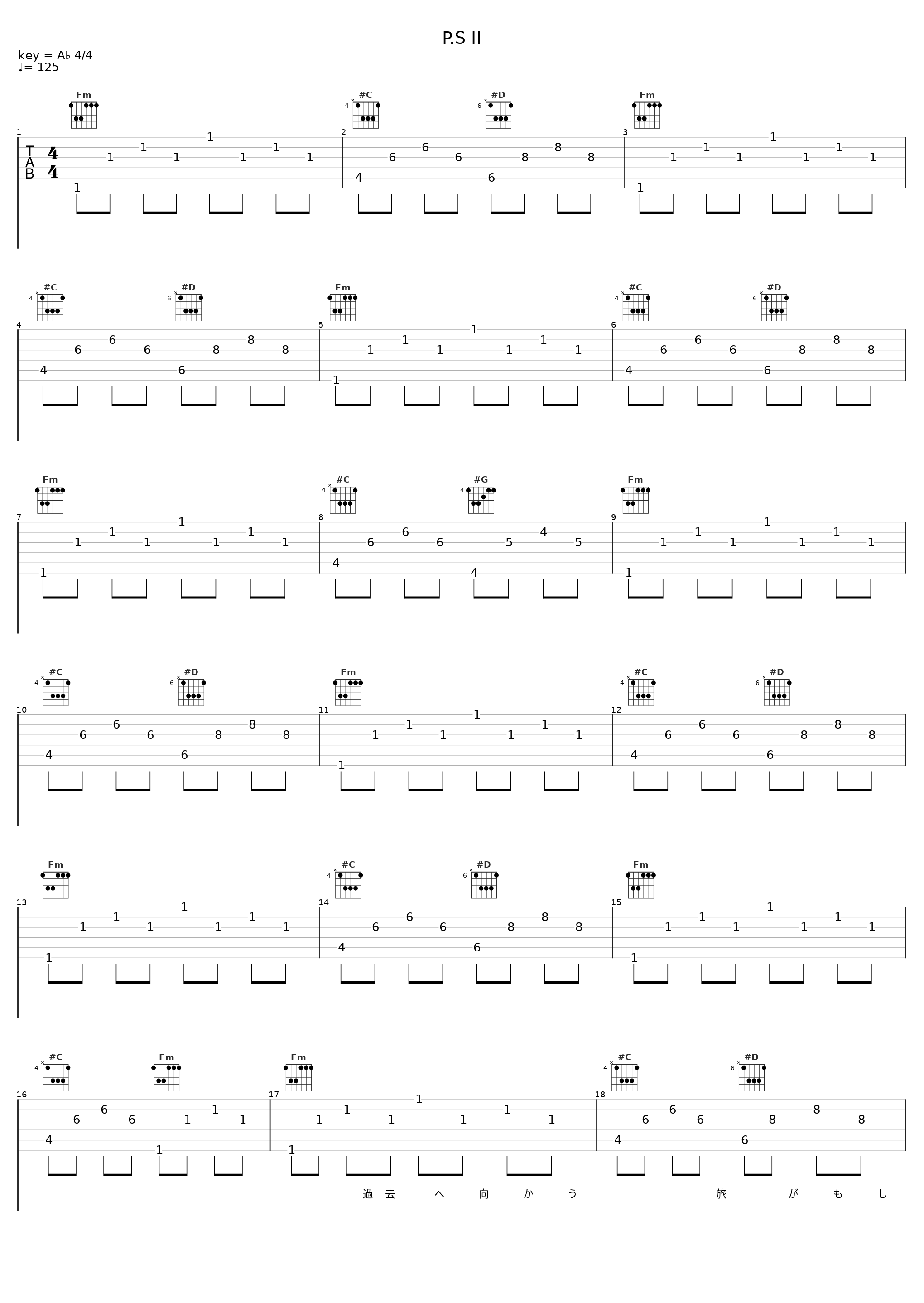 P.S II_滨崎步_1