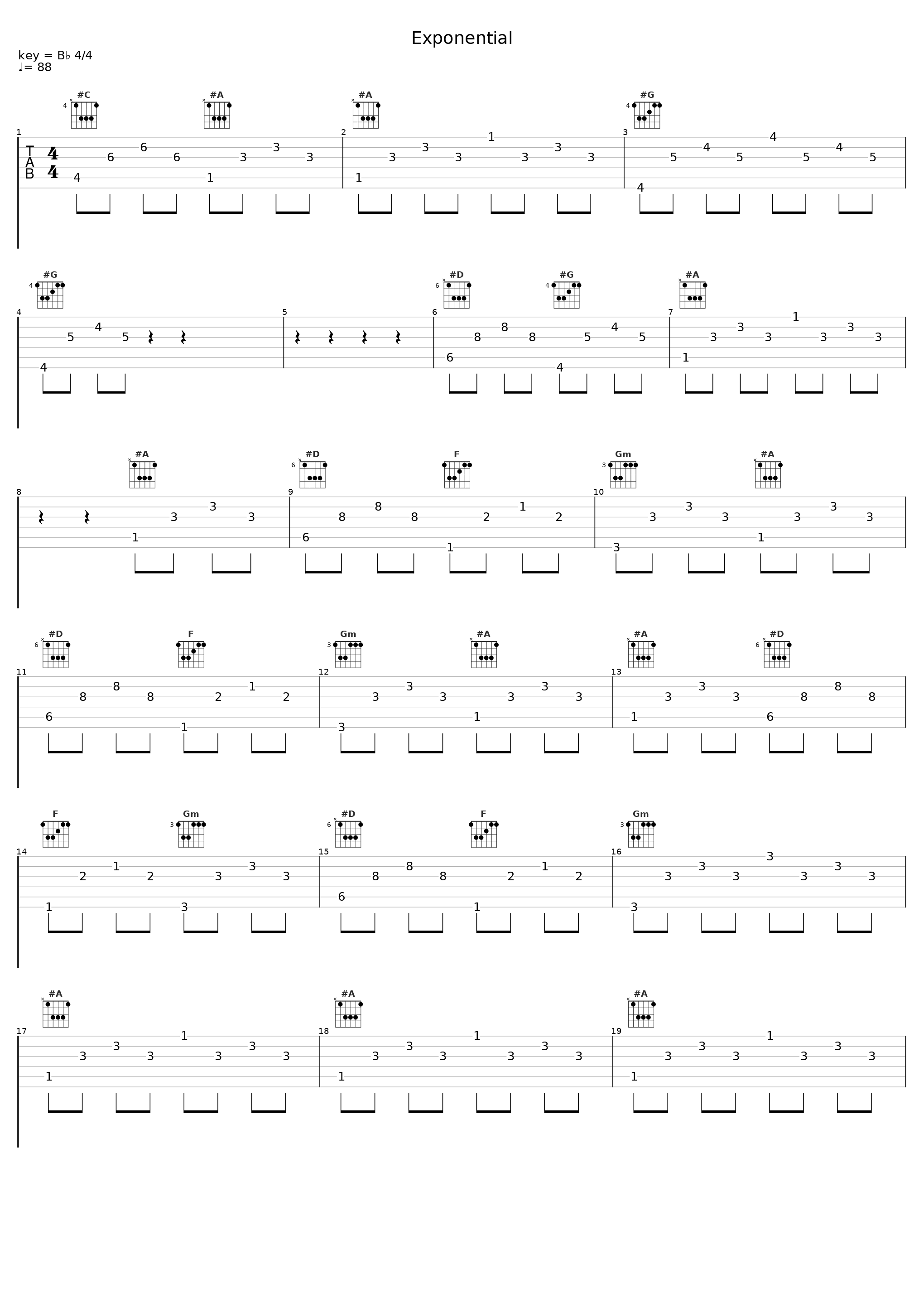 Exponential_茶太,mewlist_1