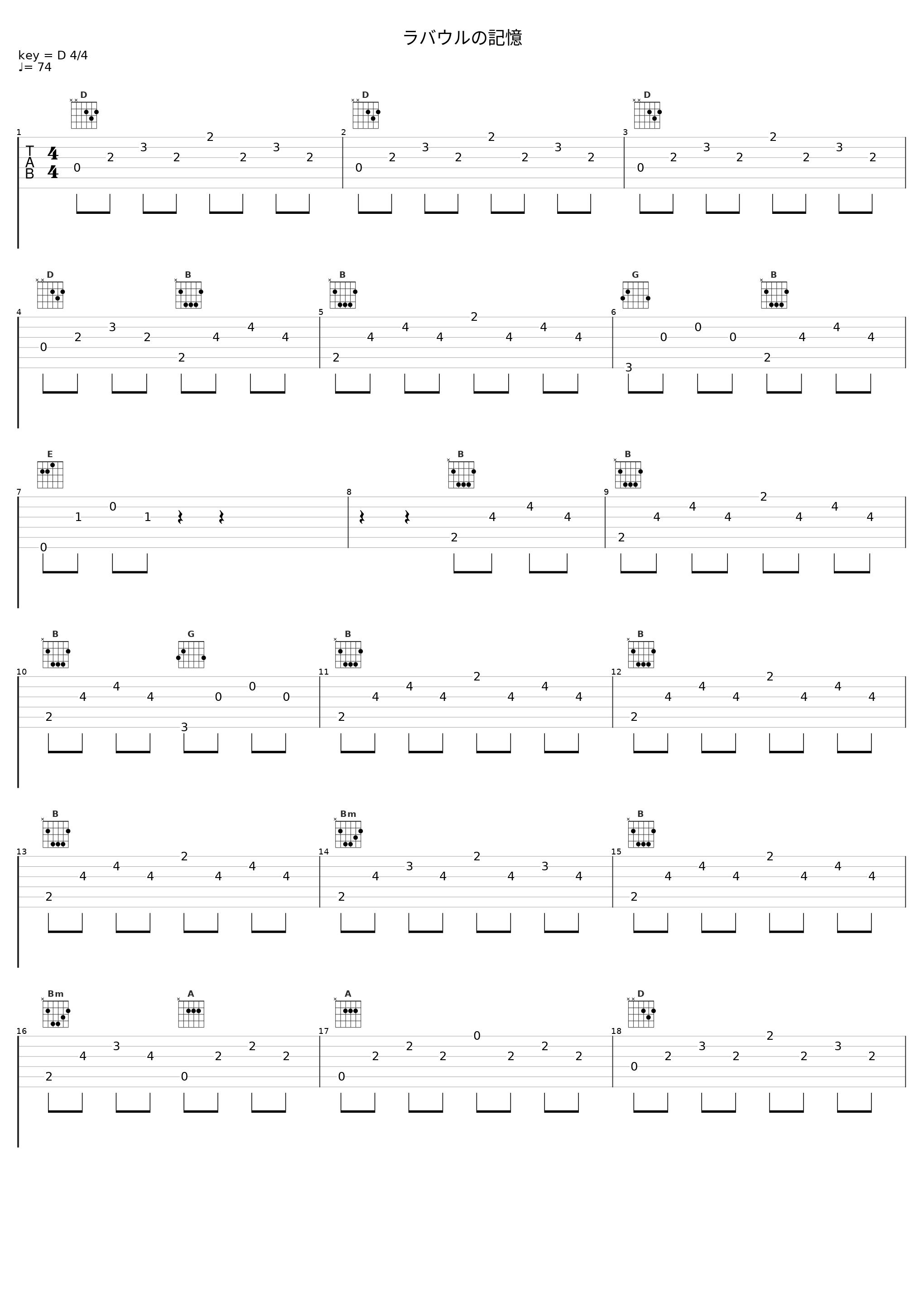 ラバウルの記憶_久石让_1