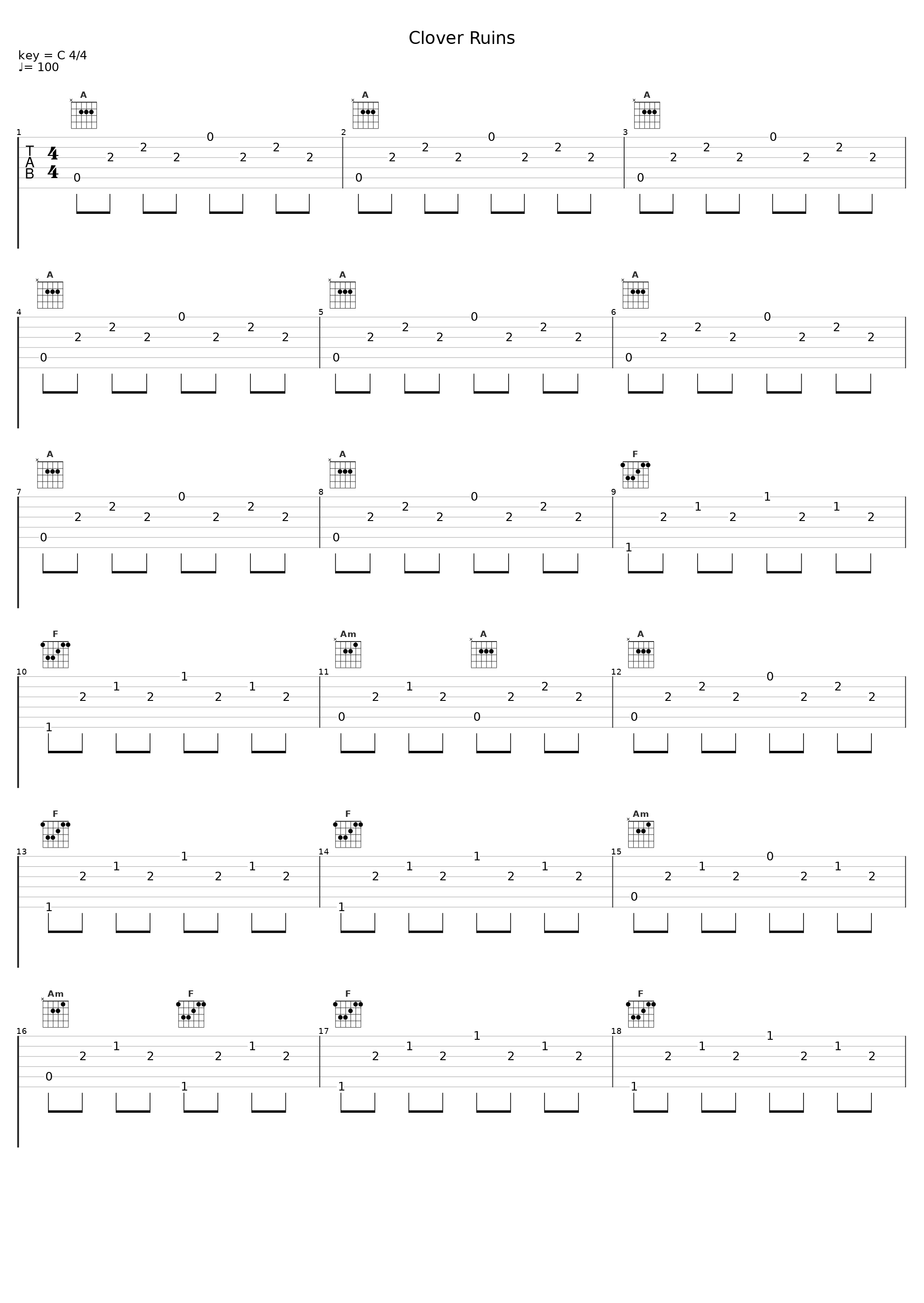 Clover Ruins_Falcom Sound Team J.D.K._1