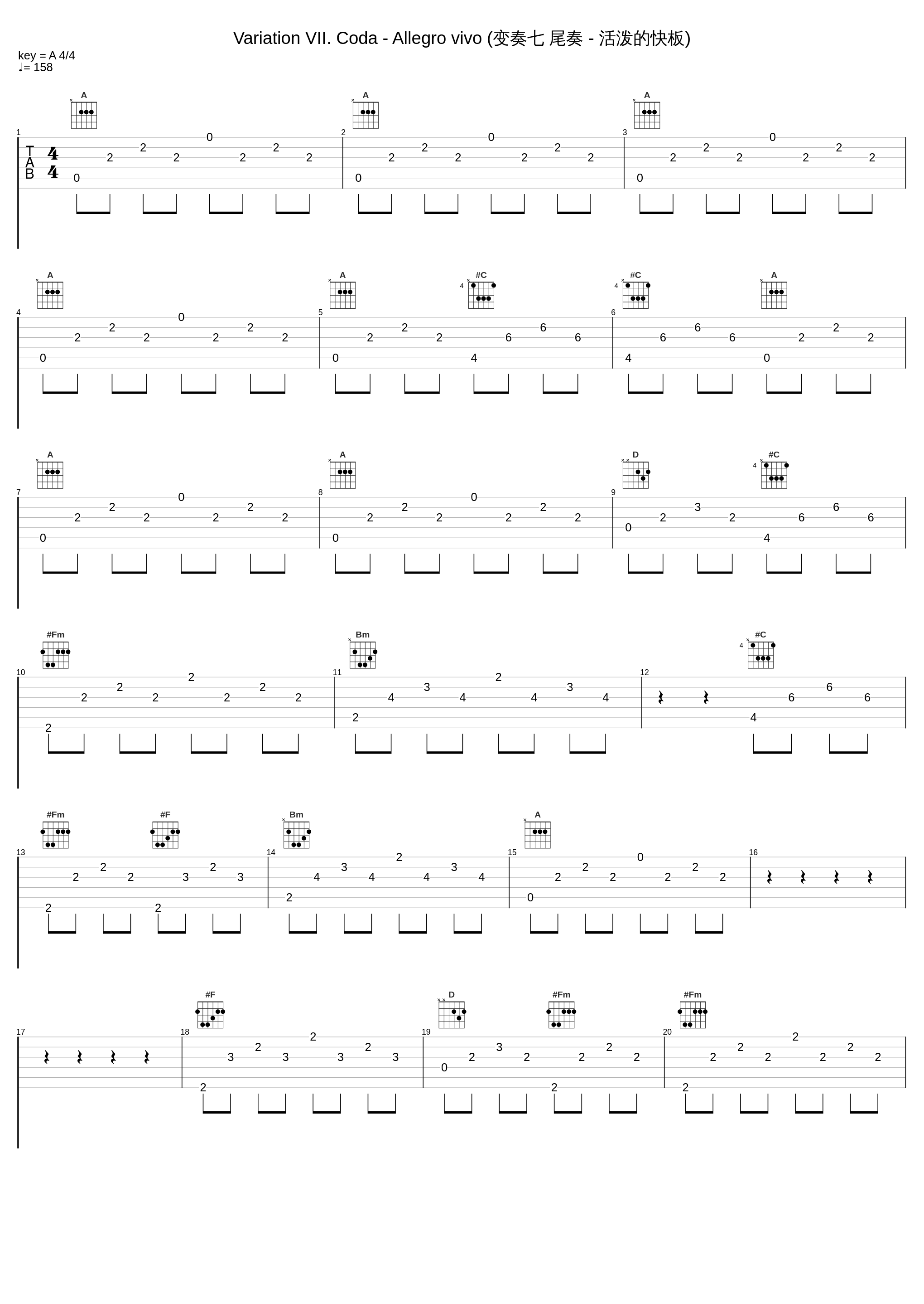 Variation VII. Coda - Allegro vivo (变奏七 尾奏 - 活泼的快板)_马友友_1