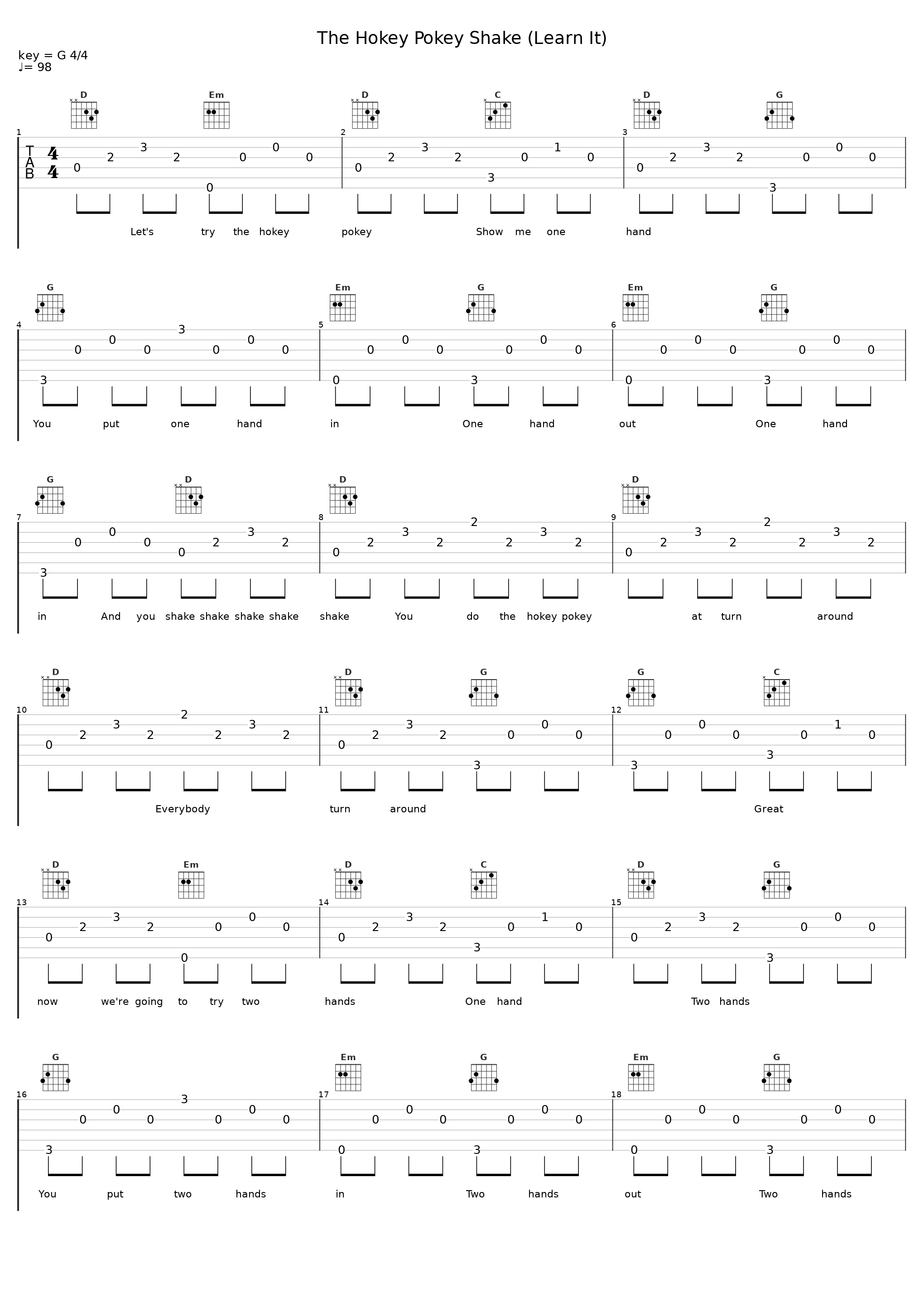 The Hokey Pokey Shake (Learn It)_Super Simple Songs_1