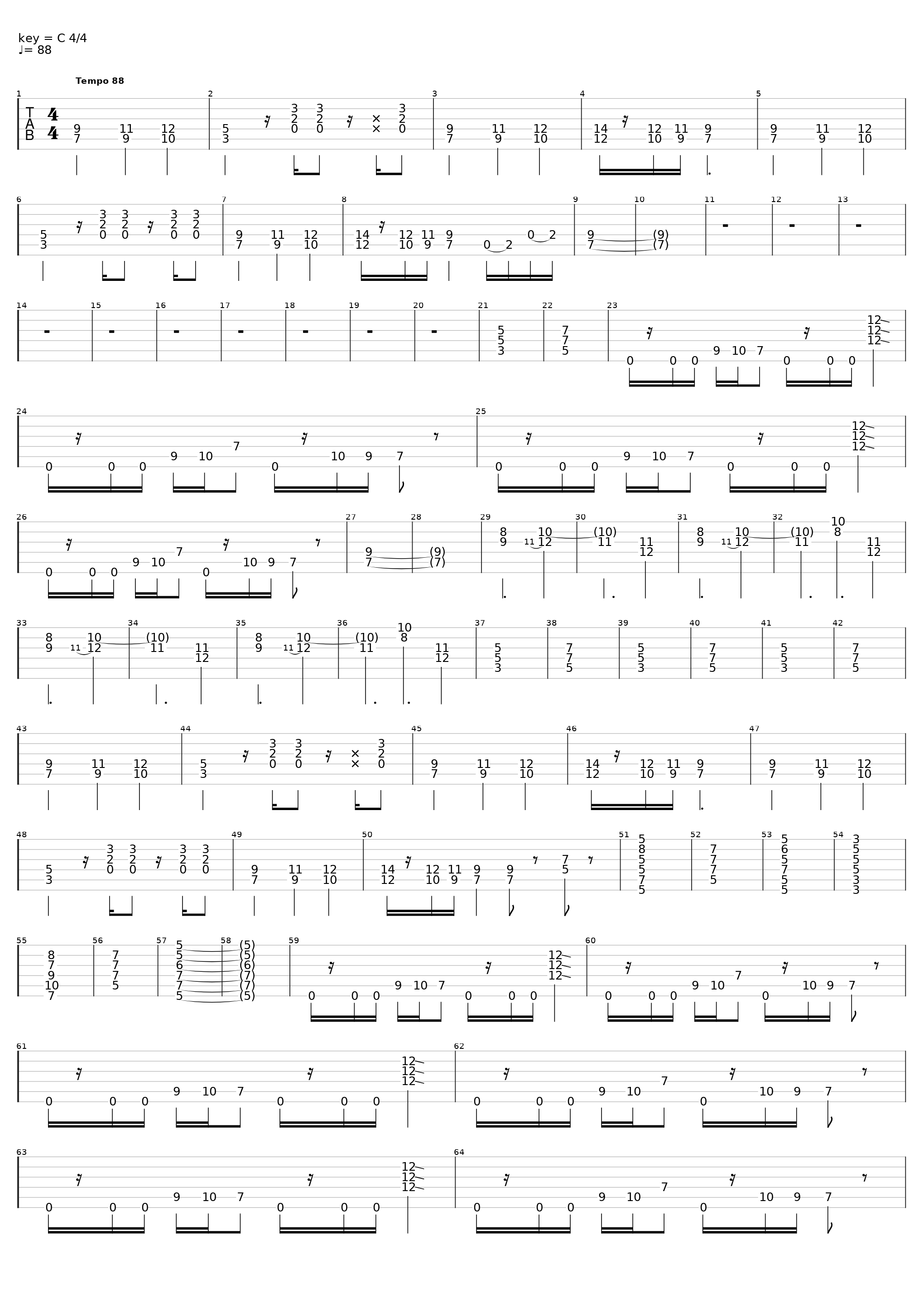 Heaven and Hell (standard tuning)_Black Sabbath_1