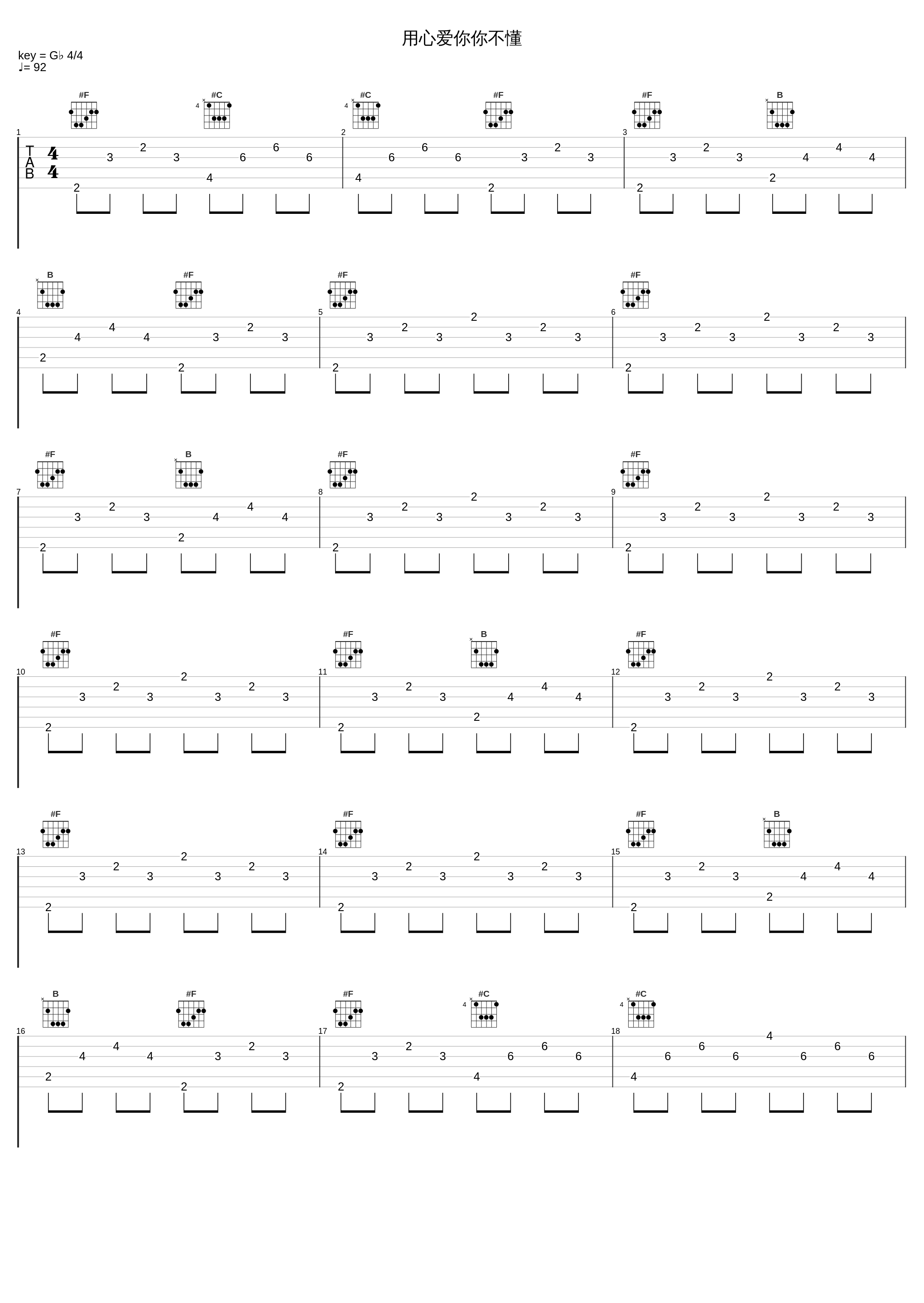 用心爱你你不懂_小潘潘_1