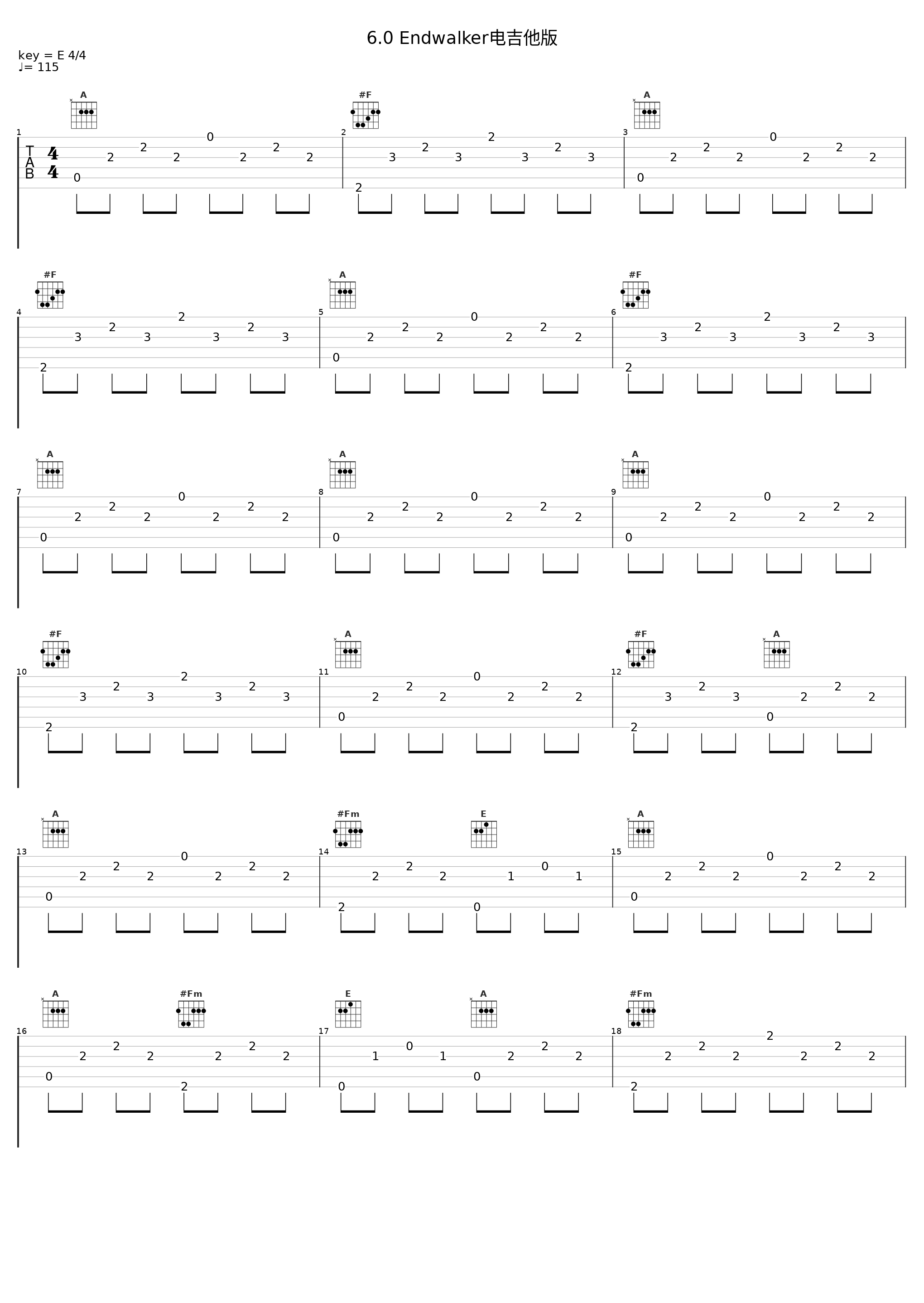 6.0 Endwalker电吉他版_Husky by the Geek_1