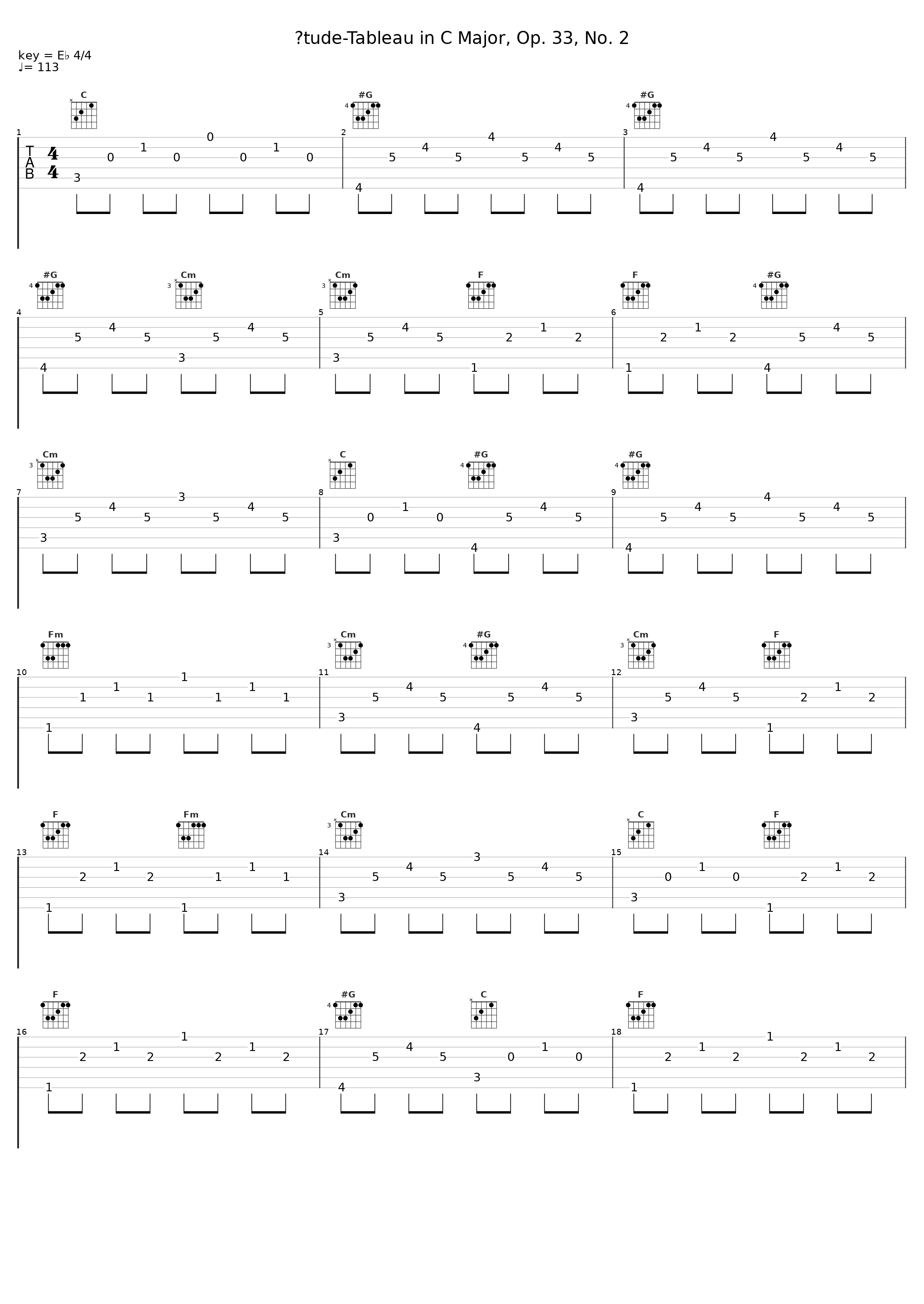 Étude-Tableau in C Major, Op. 33, No. 2_Vladimir Horowitz,Sergei Rachmaninoff_1