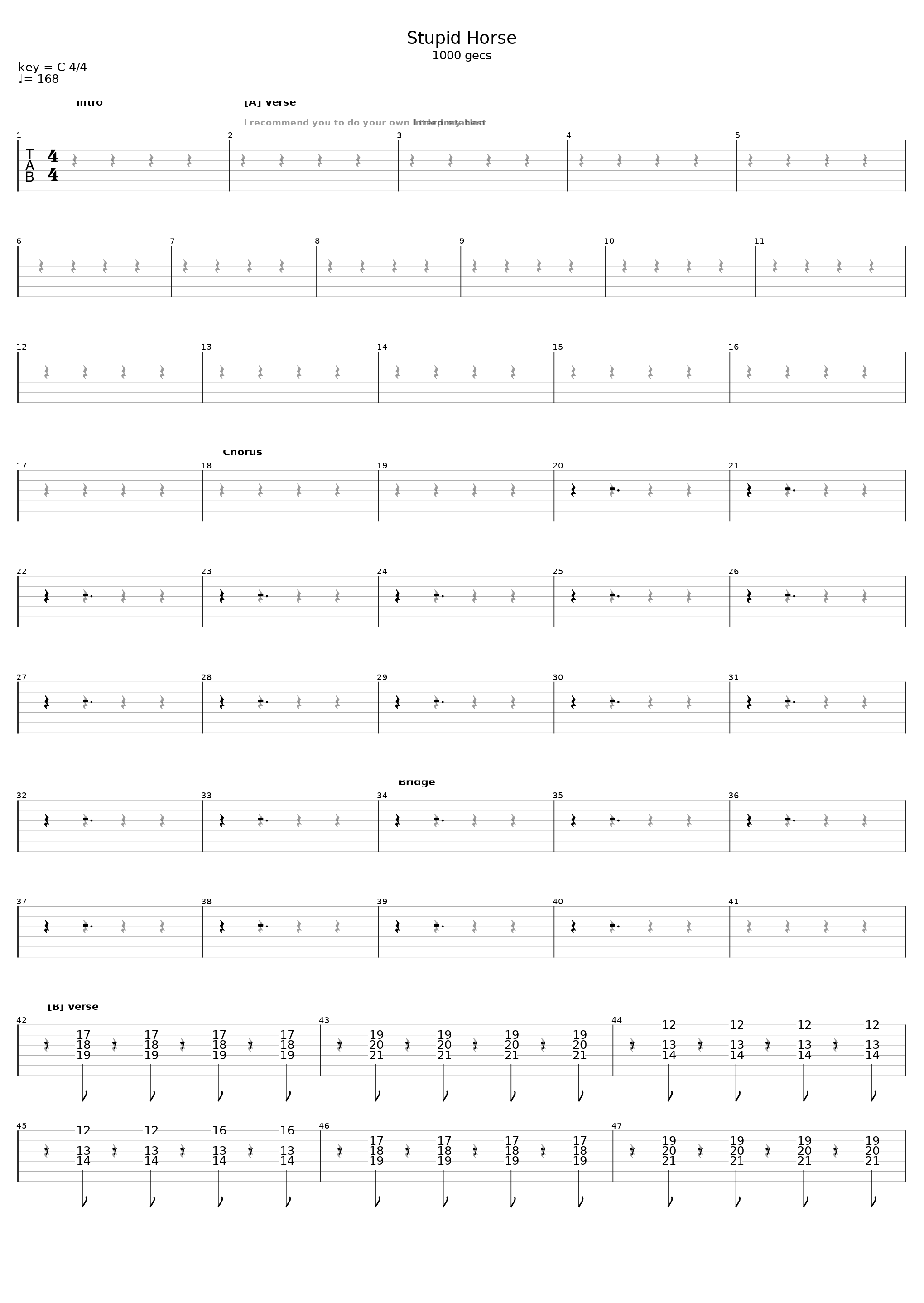 Stupid Horse_100 Gecs_1