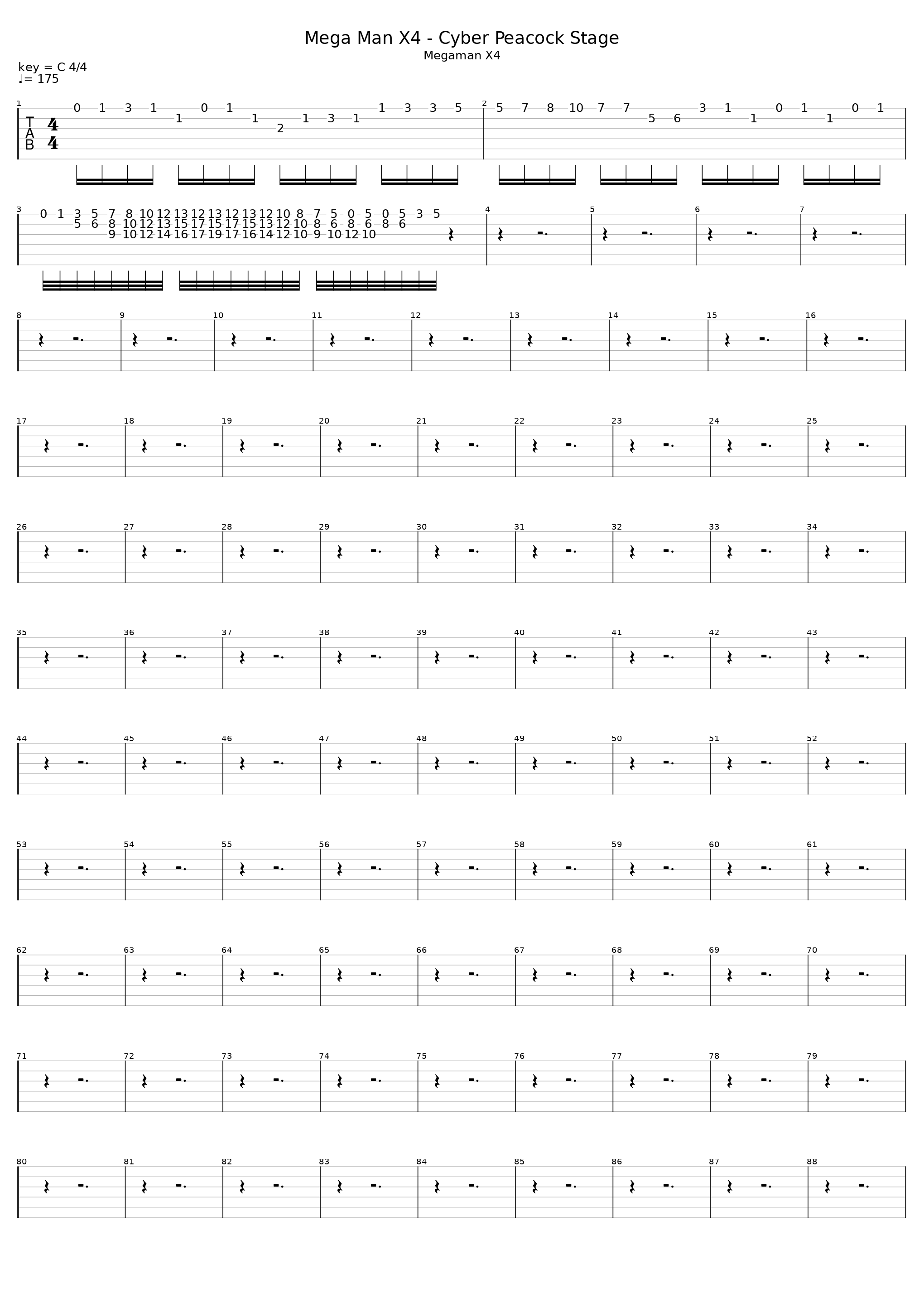 Cyber Space_Megaman X4_1