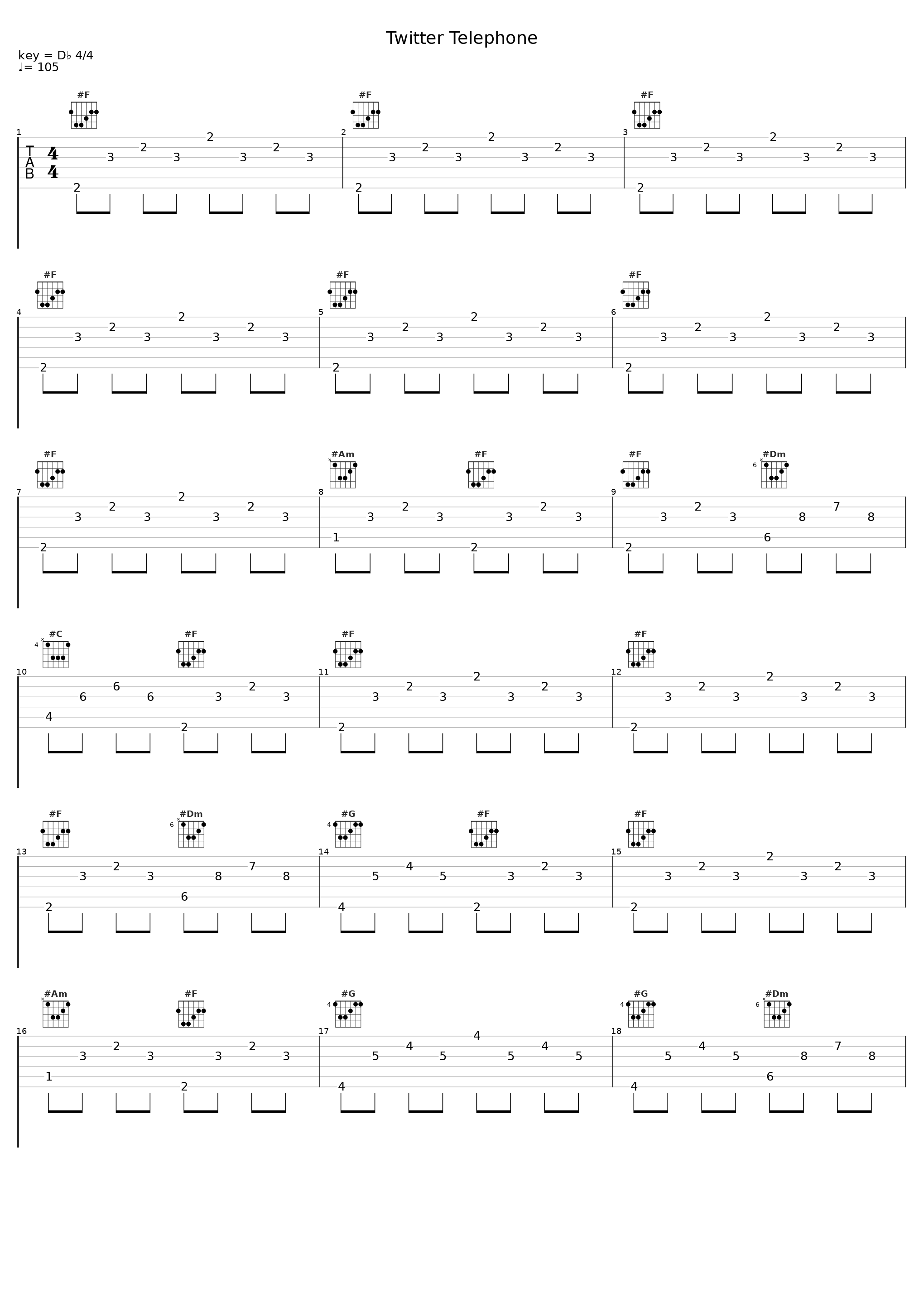 Twitter Telephone_Cloudchord,Birocratic,Ian Ewing,Martin Vogt,Dominic Lalli,Wev,Louis Futon_1