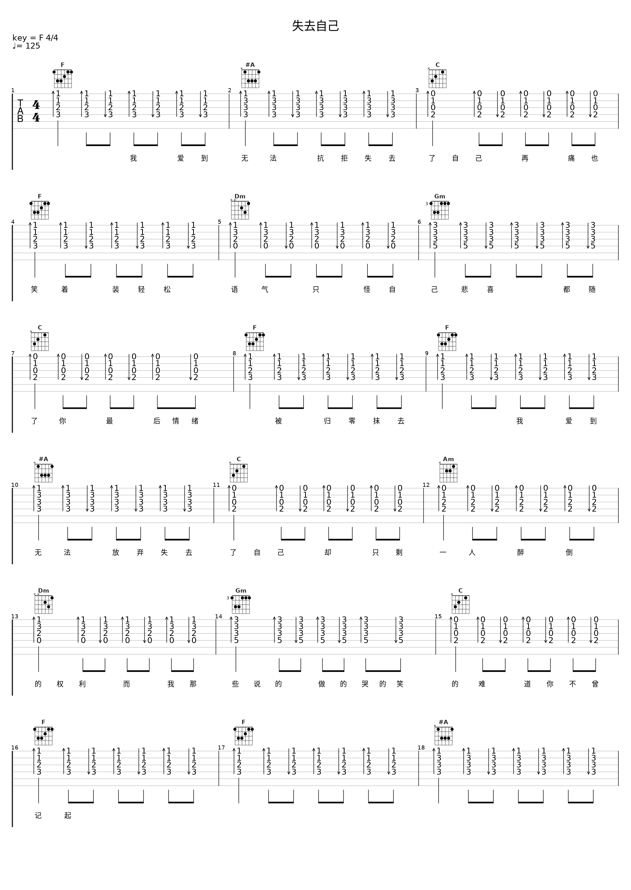 失去自己_小潘潘（潘柚彤）_1