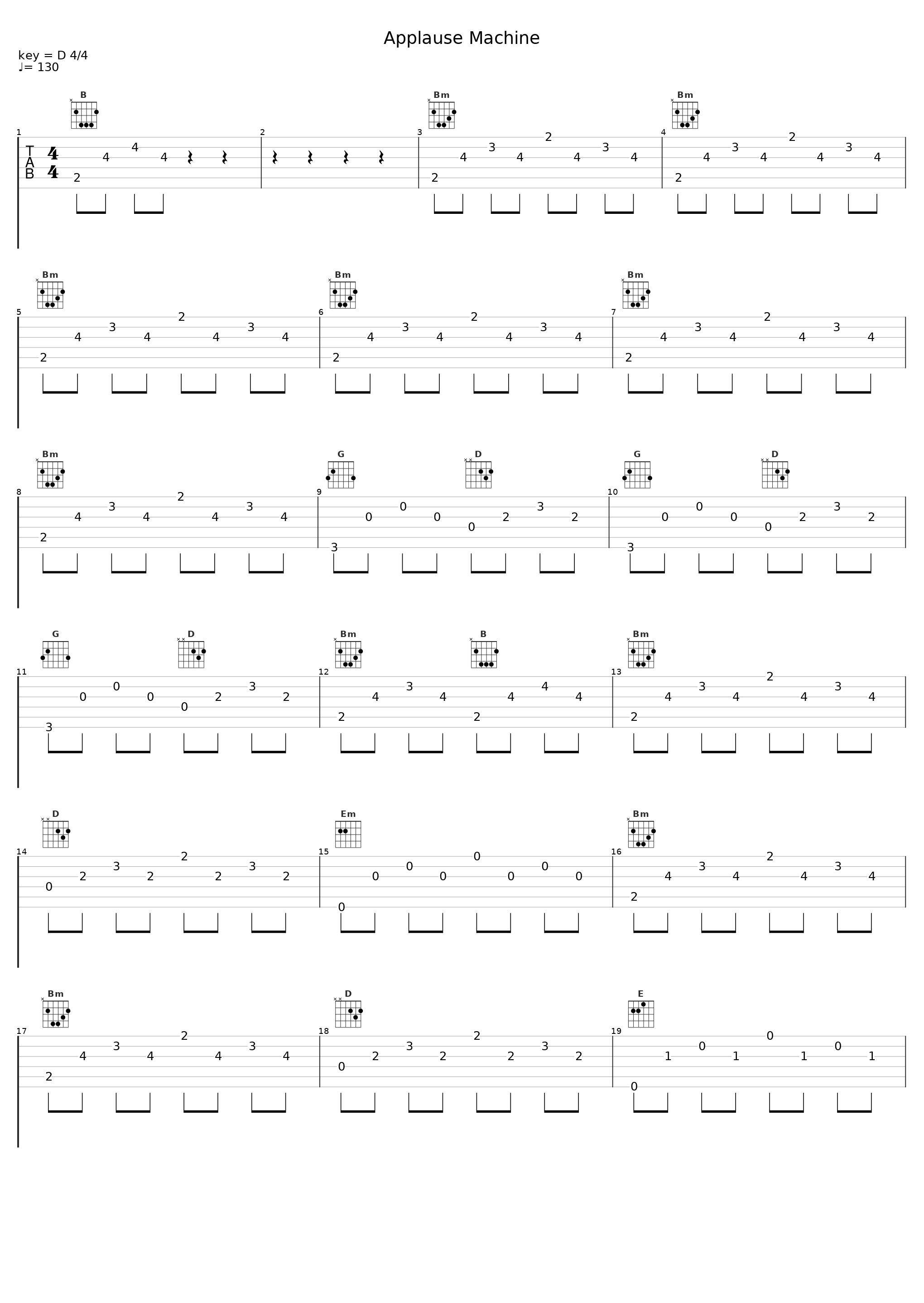 Applause Machine_Escape With Romeo_1