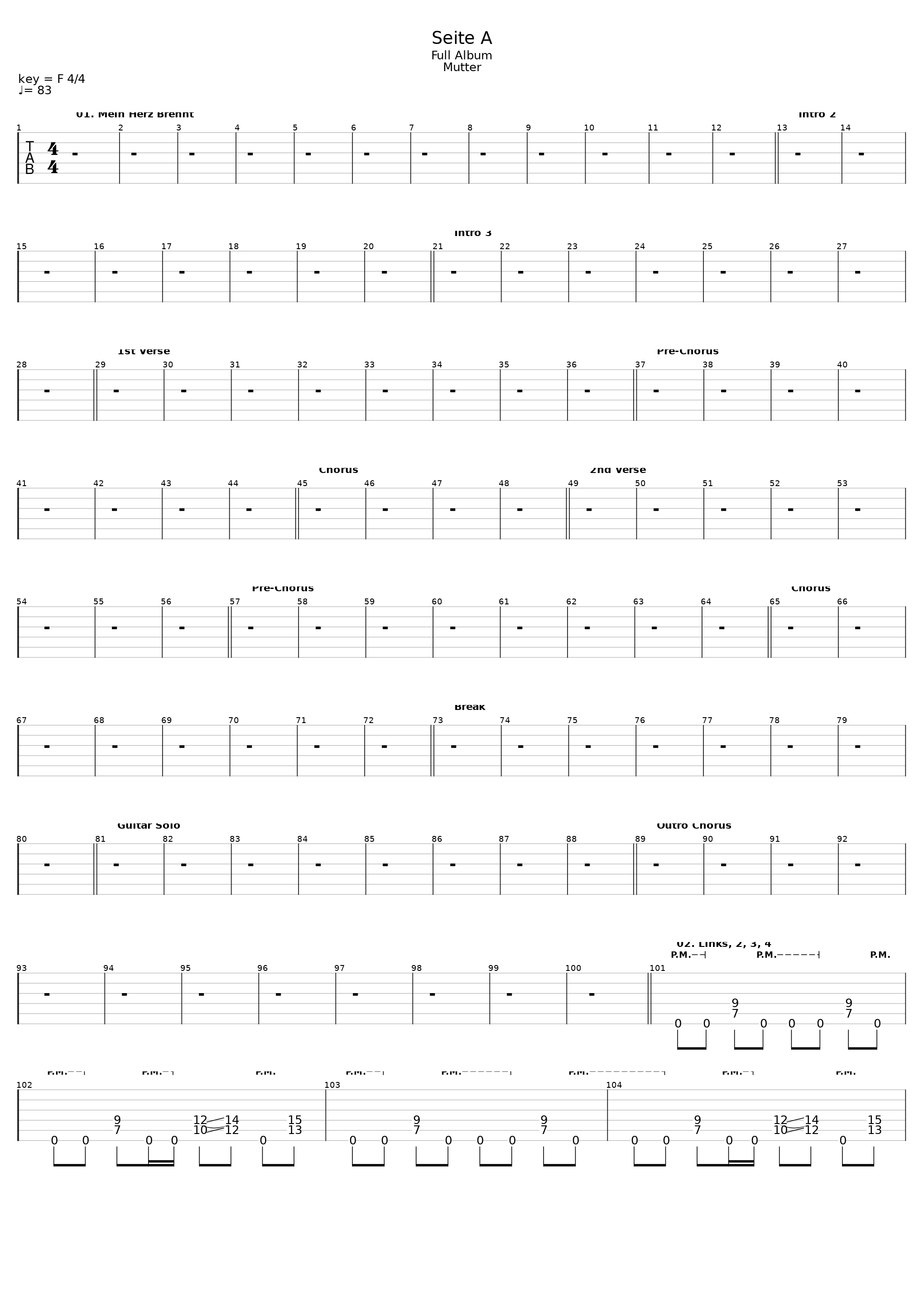 Mutter Part1 Album_Rammstein_1