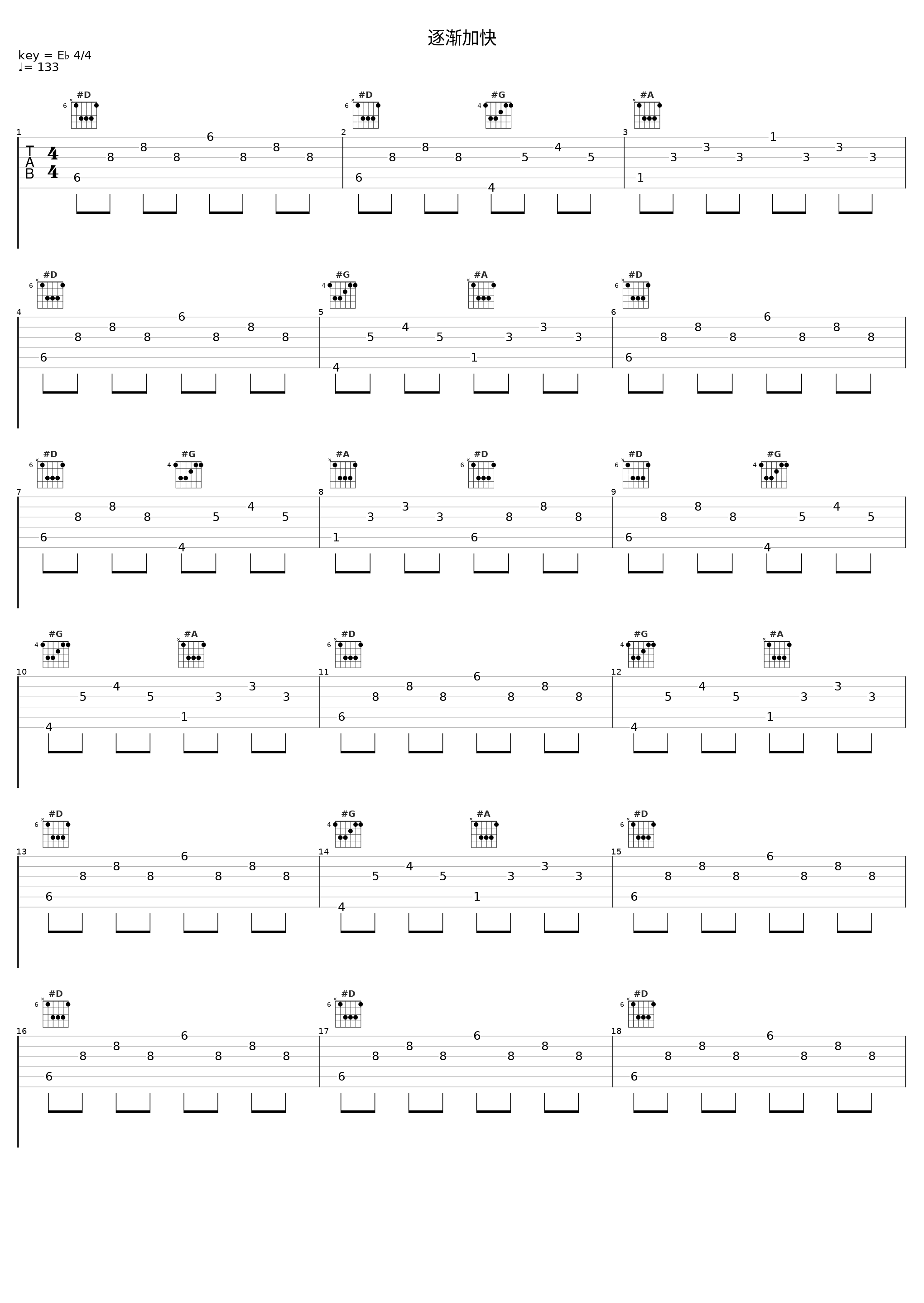 逐渐加快_歌ってみた[翻唱,日本ACG_1