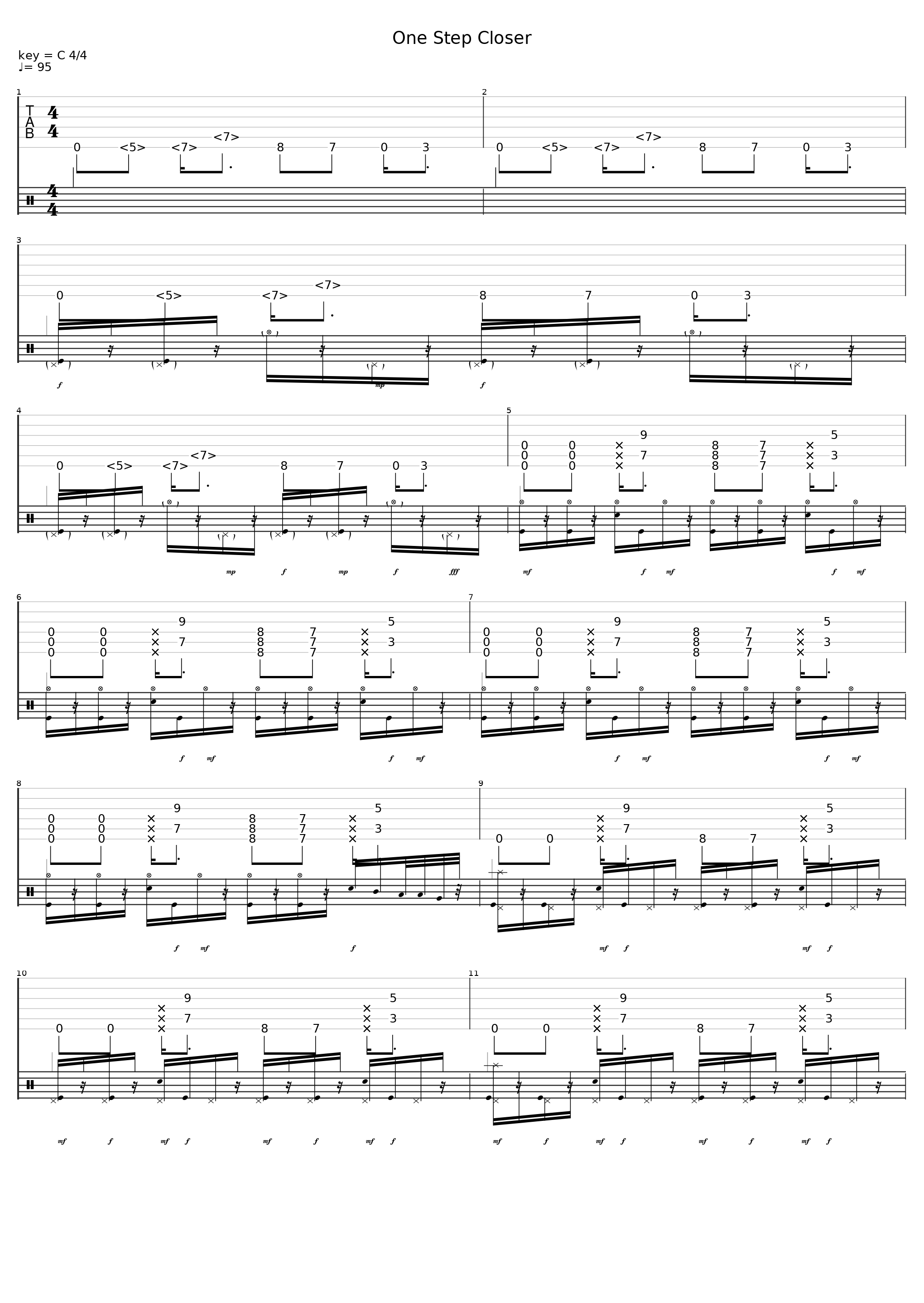 One Step Closer_Simpleguitar_1