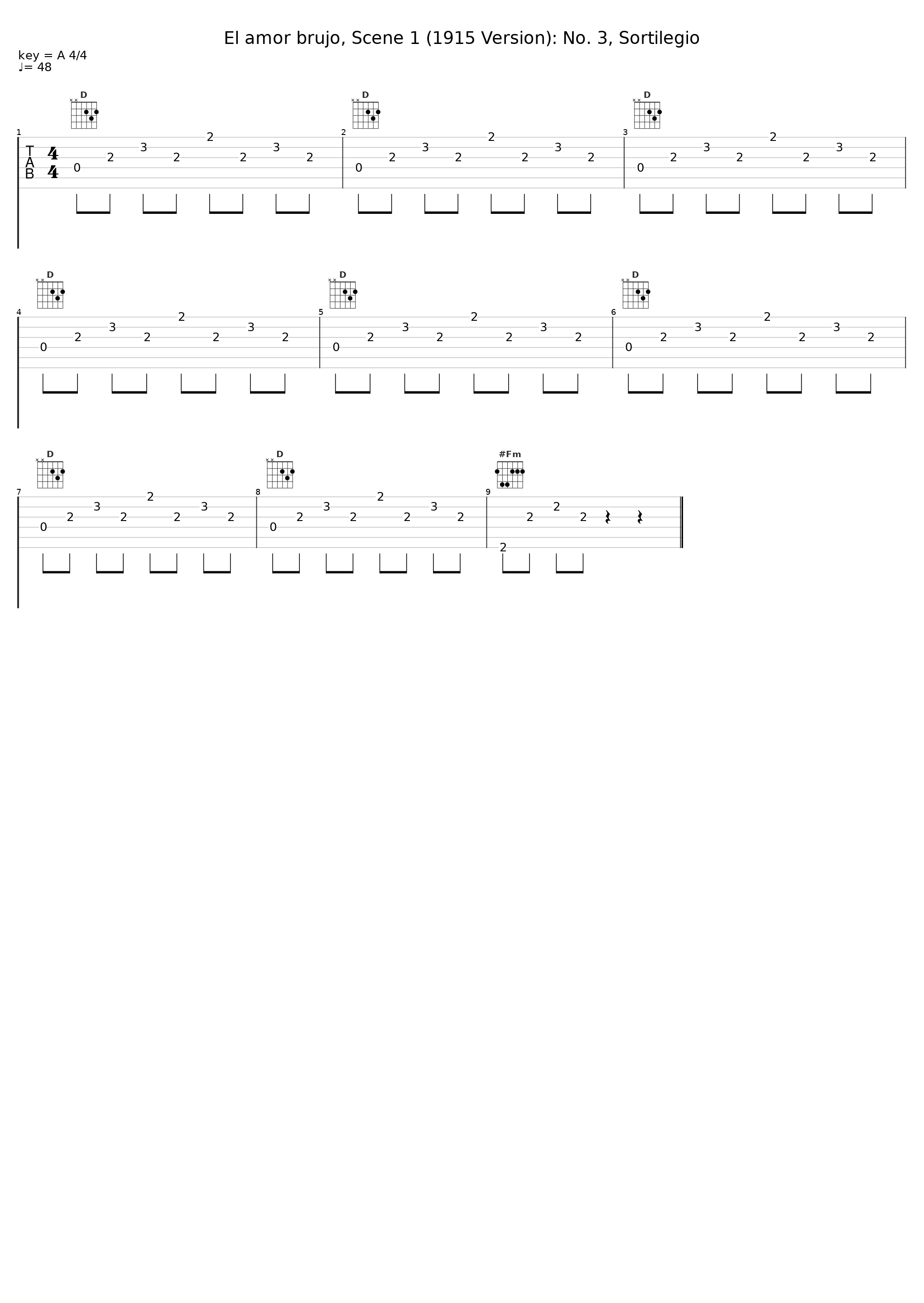 El amor brujo, Scene 1 (1915 Version): No. 3, Sortilegio_Maria Toledo,Bilbao Sinfonietta,Iker Sánchez Silva_1