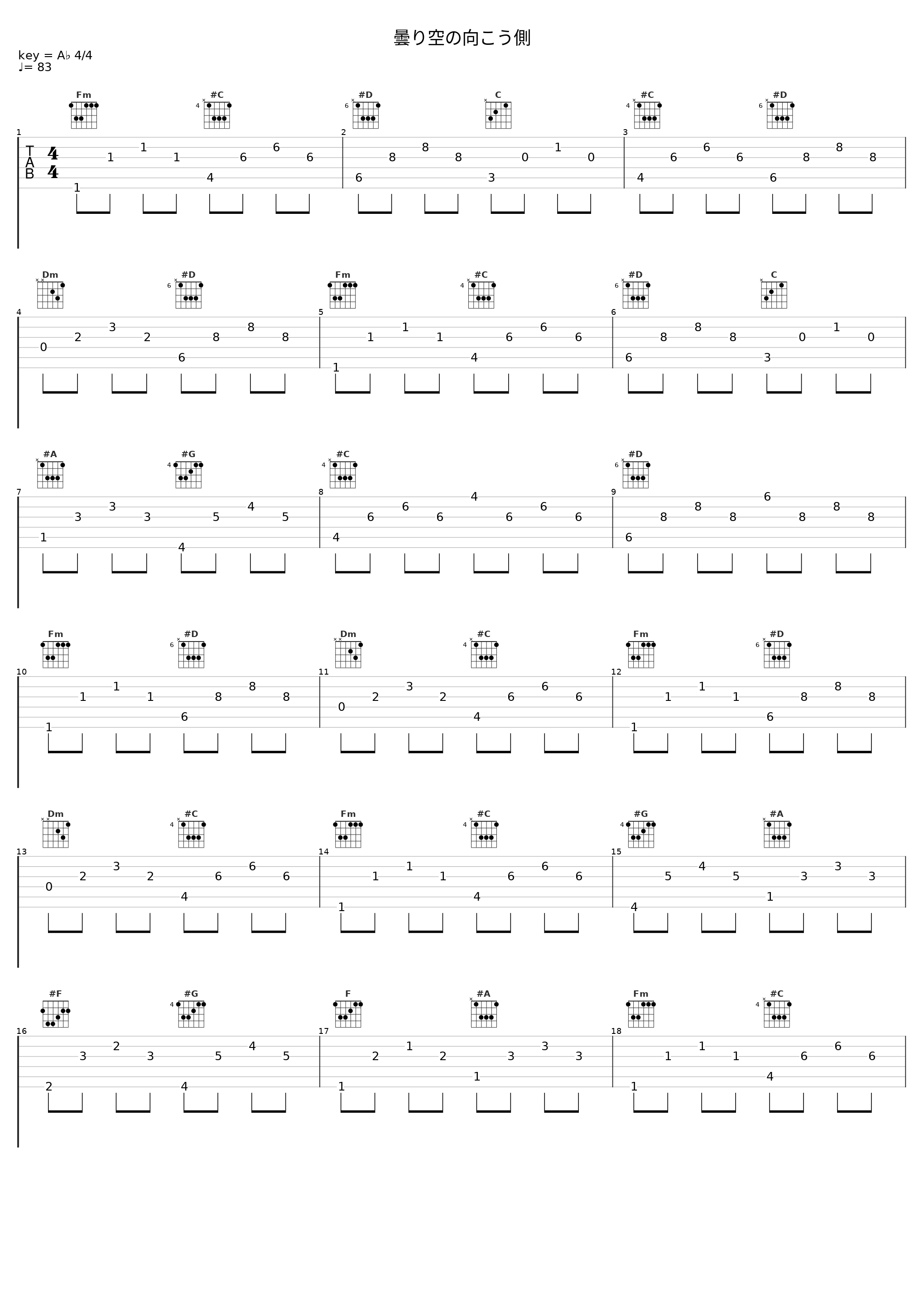 曇り空の向こう側_Falcom Sound Team J.D.K._1