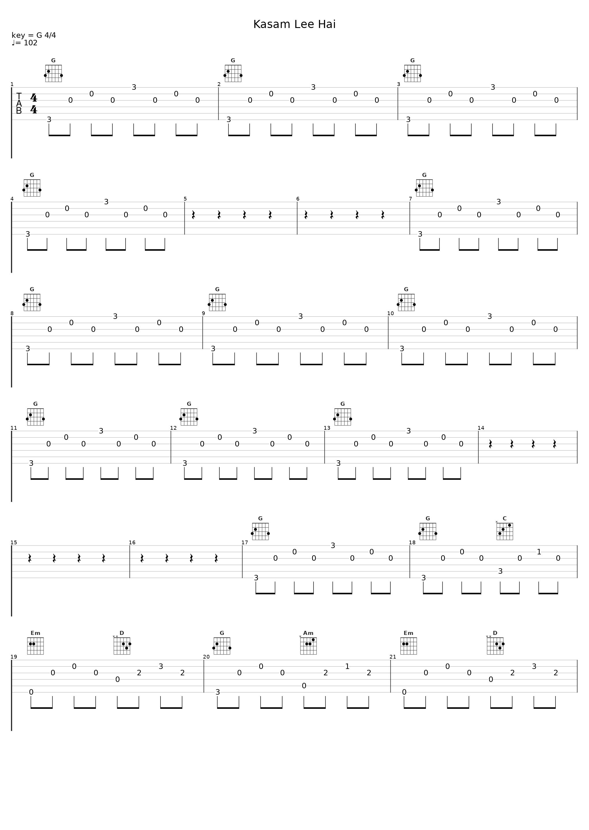 Kasam Lee Hai_Anu Malik_1
