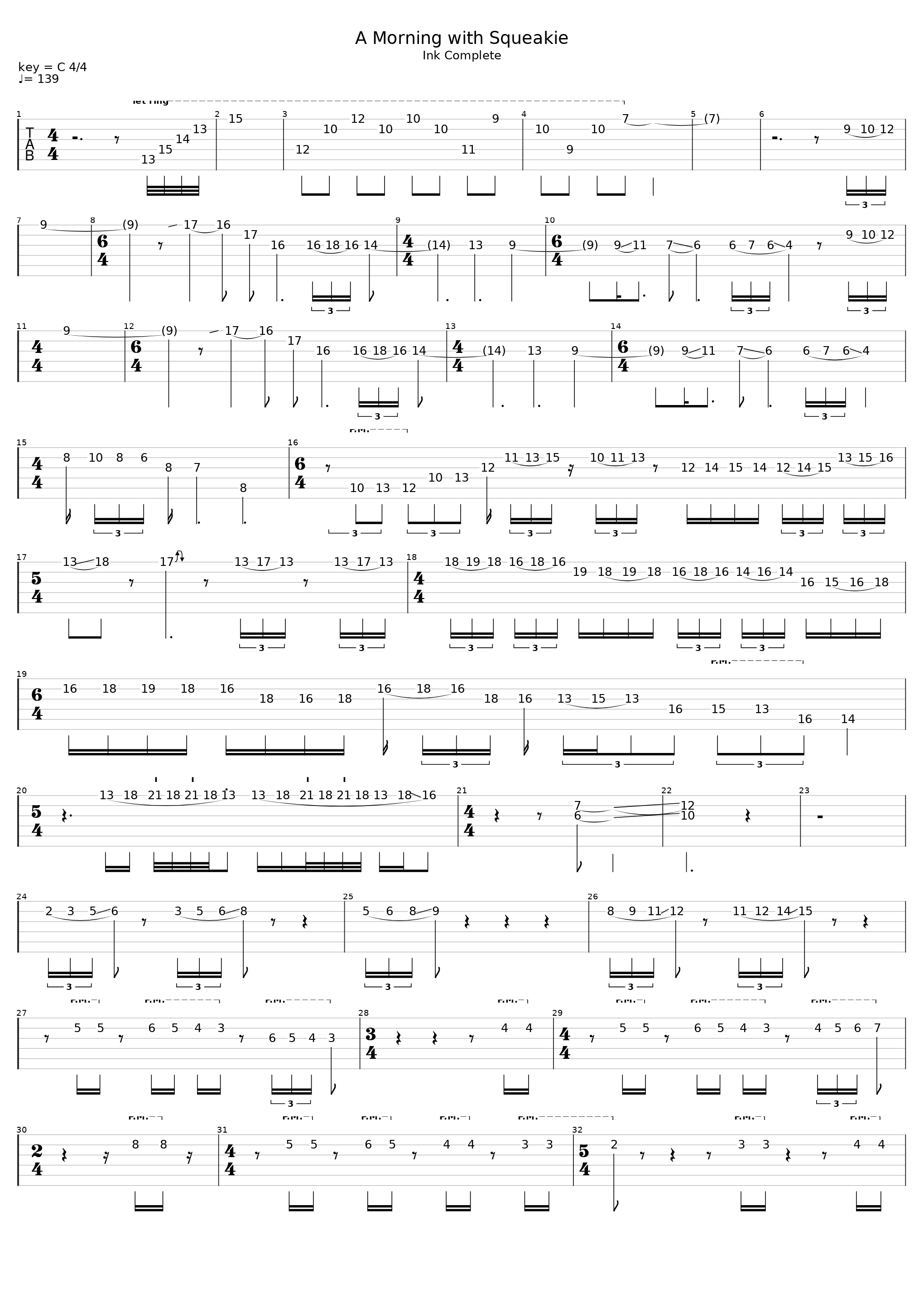 A Morning With Squeakie_Spastic Ink_1