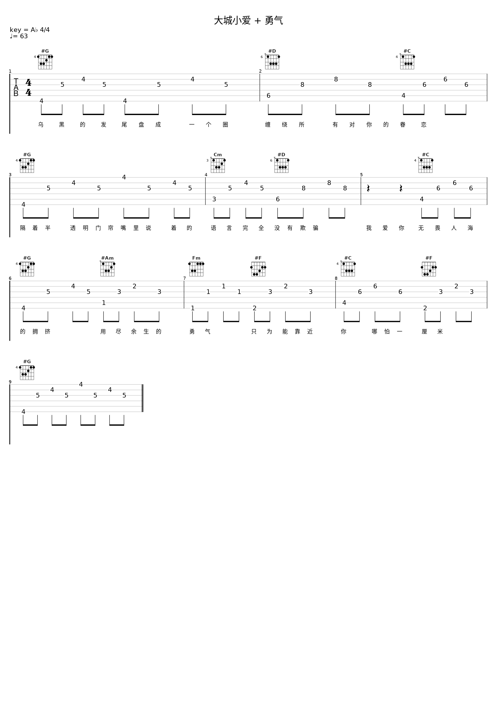 大城小爱 + 勇气_于潼_1