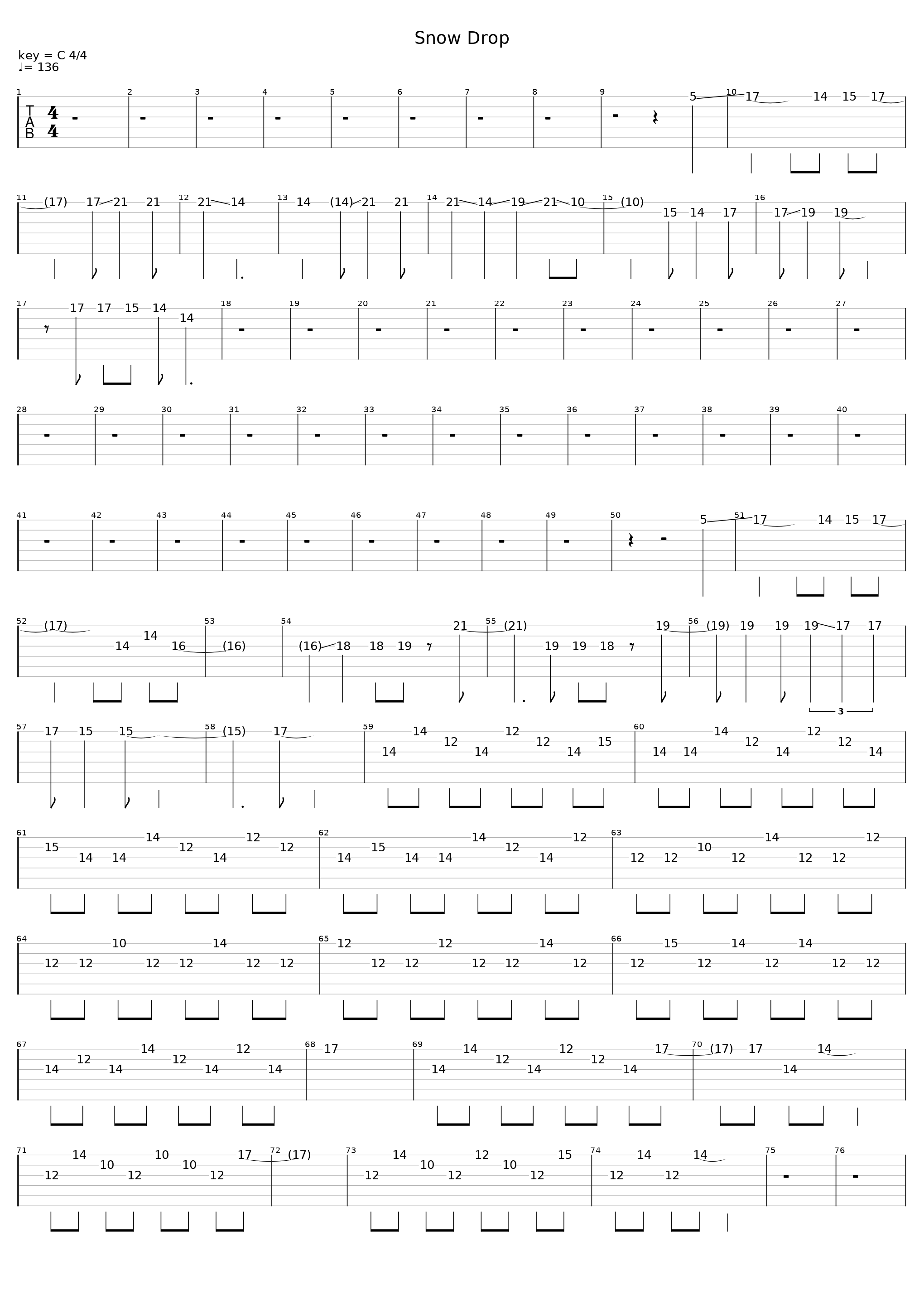 Snow Drop_L'Arc~en~Ciel_1