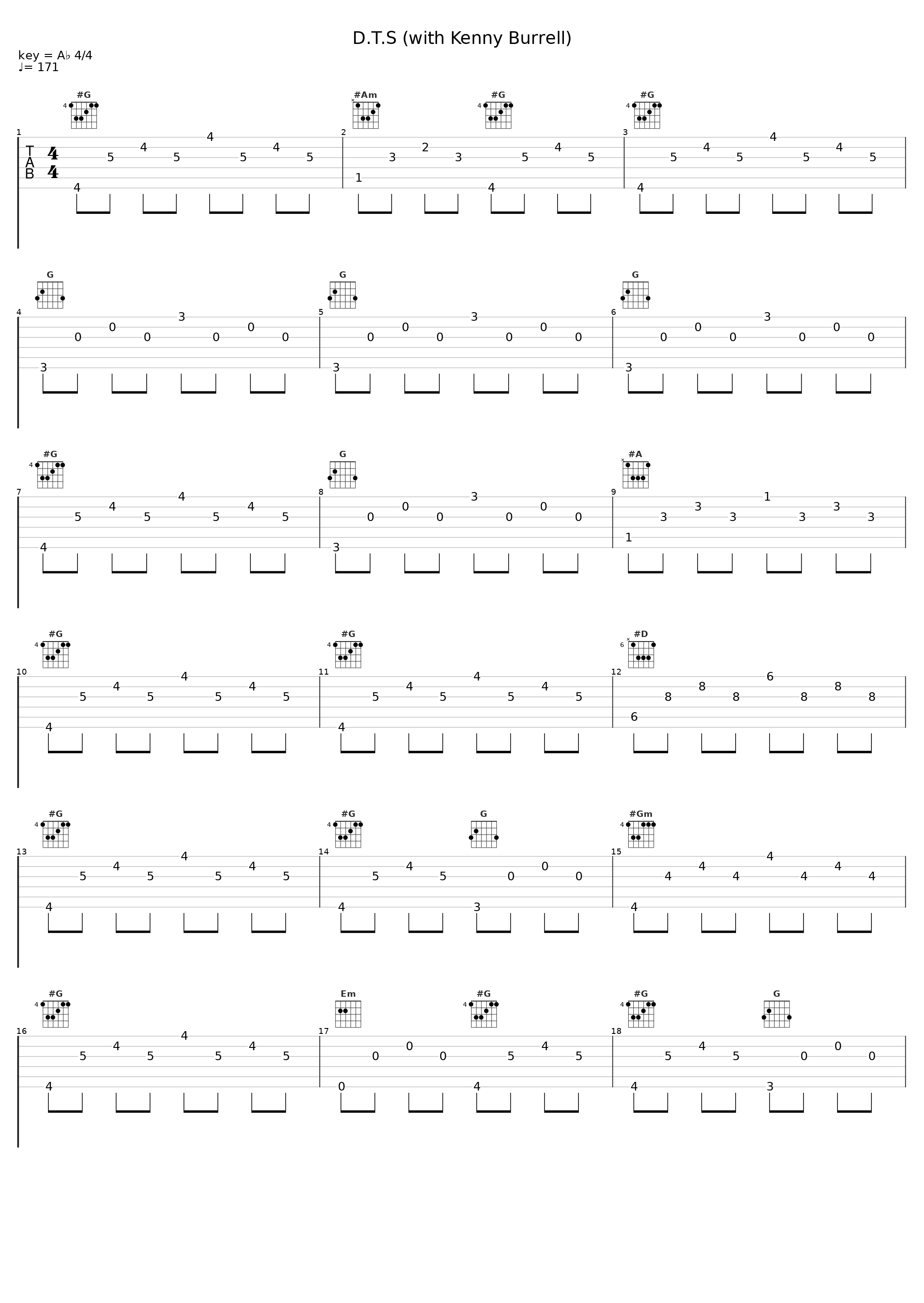 D.T.S (with Kenny Burrell)_Kenny Burrell_1