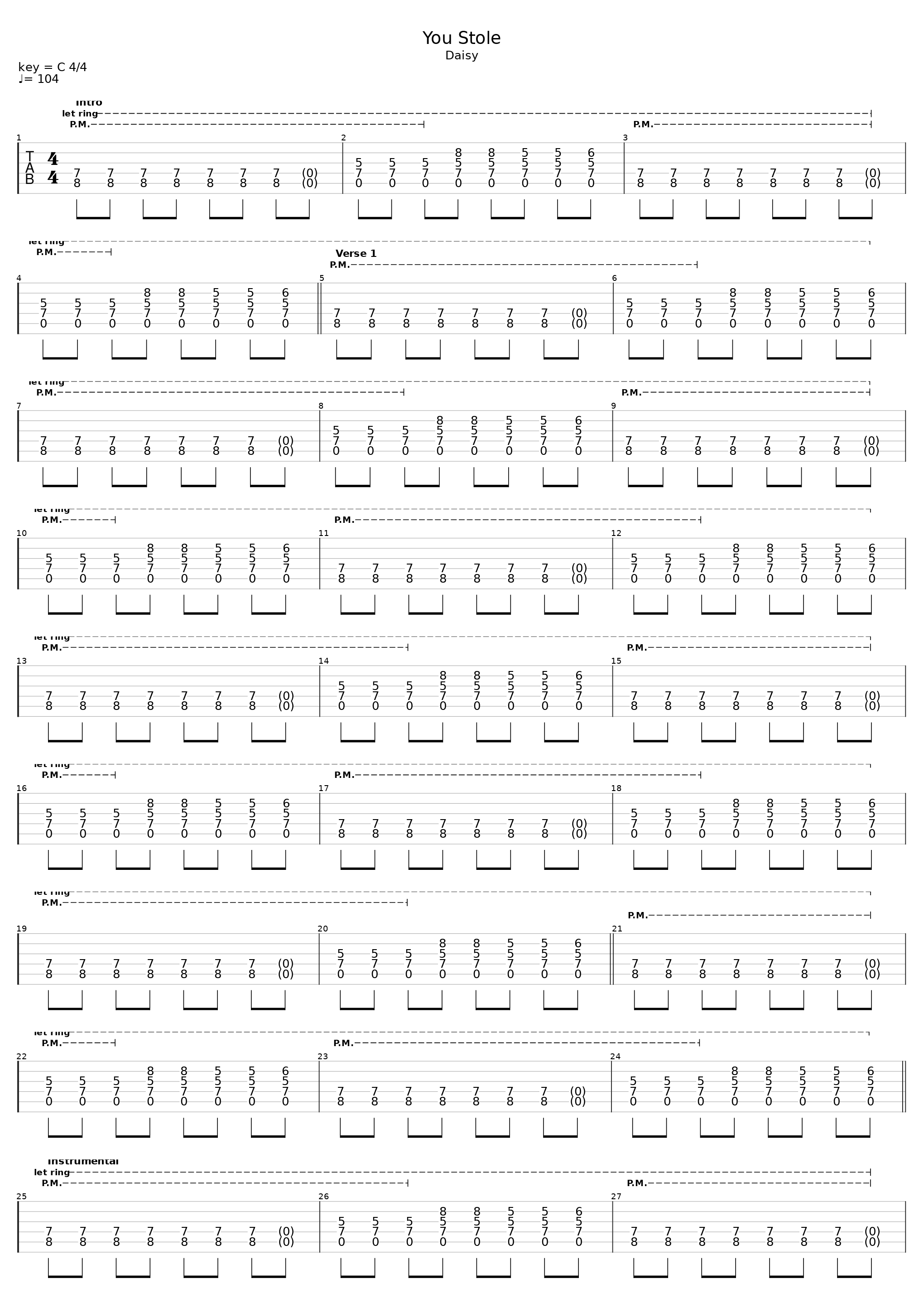 You Stole_Brand New_1