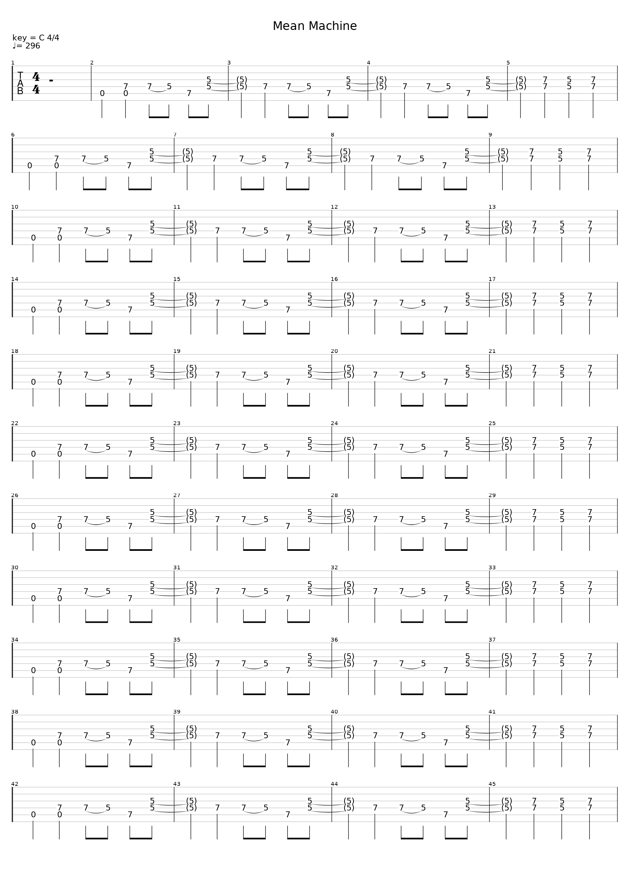 Mean Machine_Motorhead_1