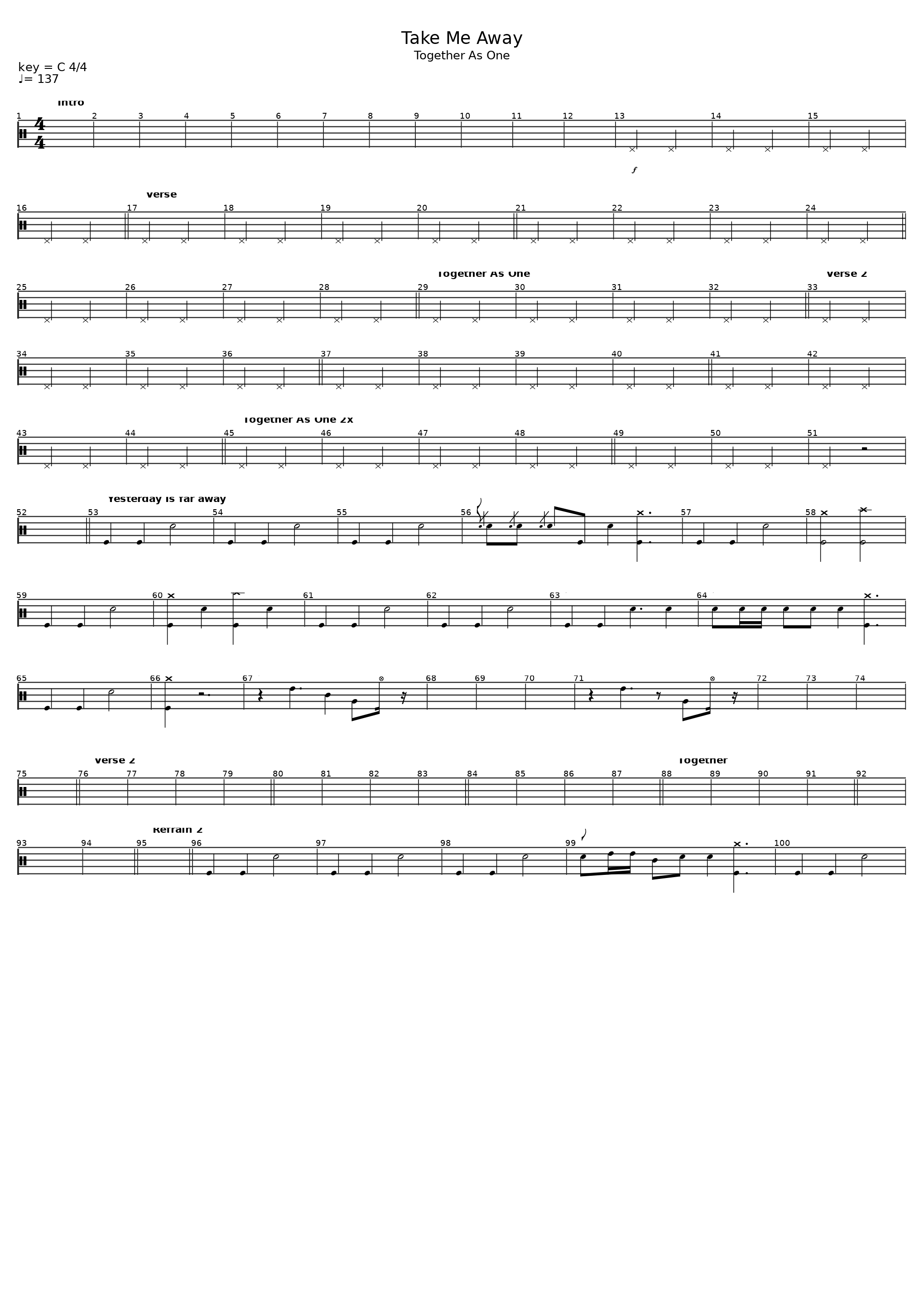 Take Me Away Together As One_Paul Stanley_1