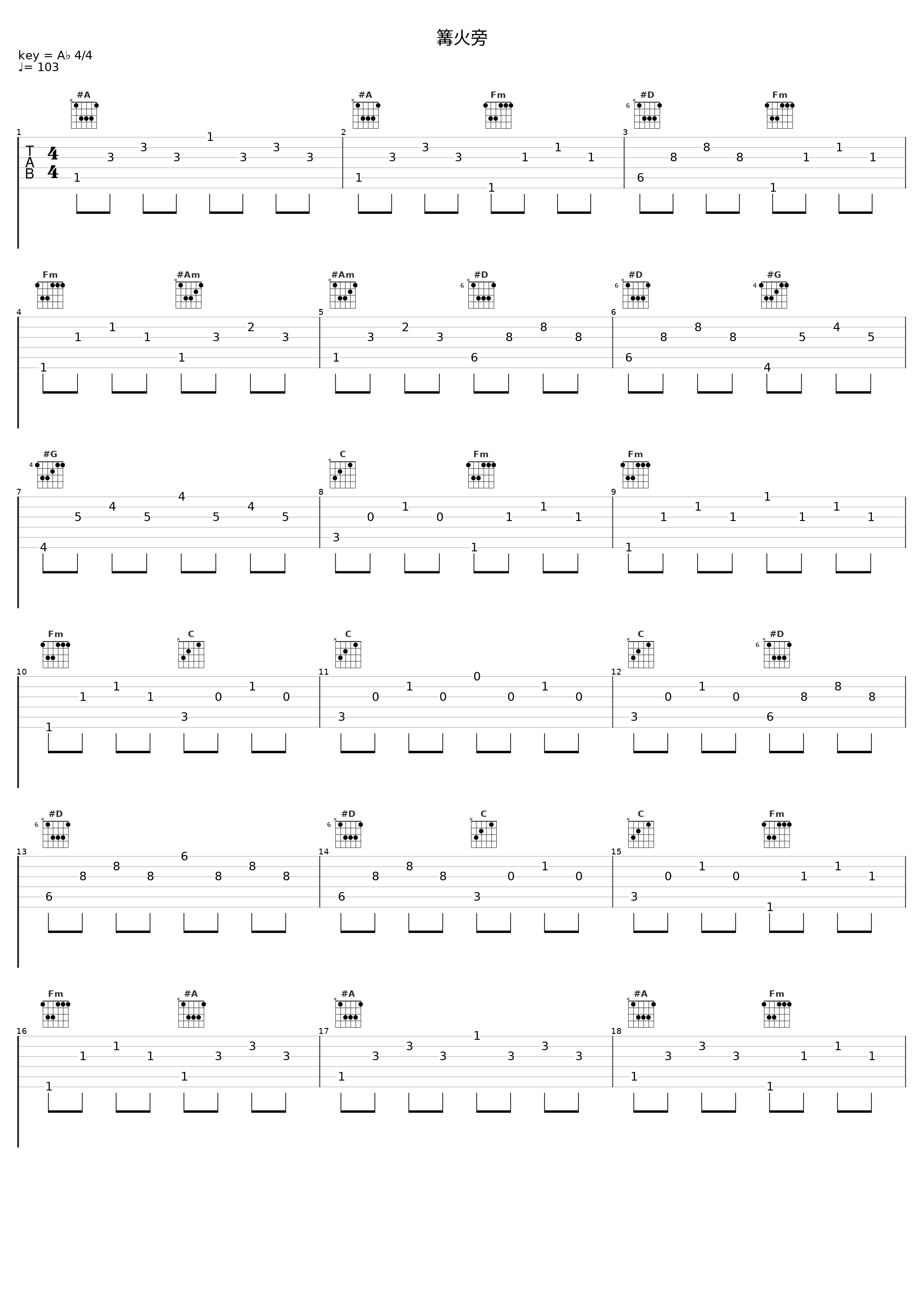 篝火旁_小潘潘_1