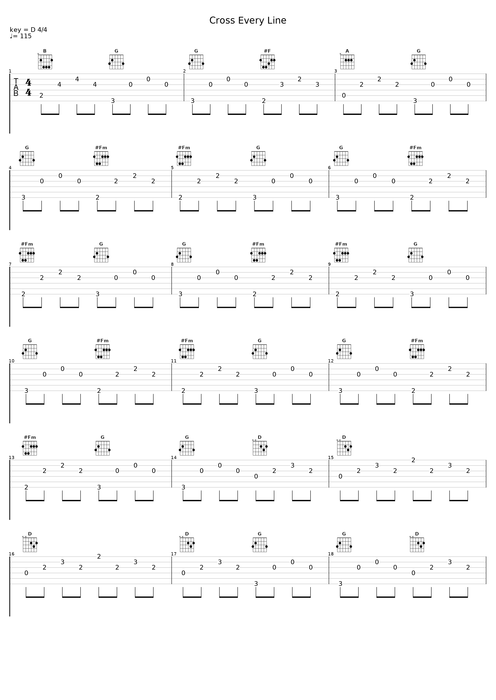 Cross Every Line_The Minus 5_1