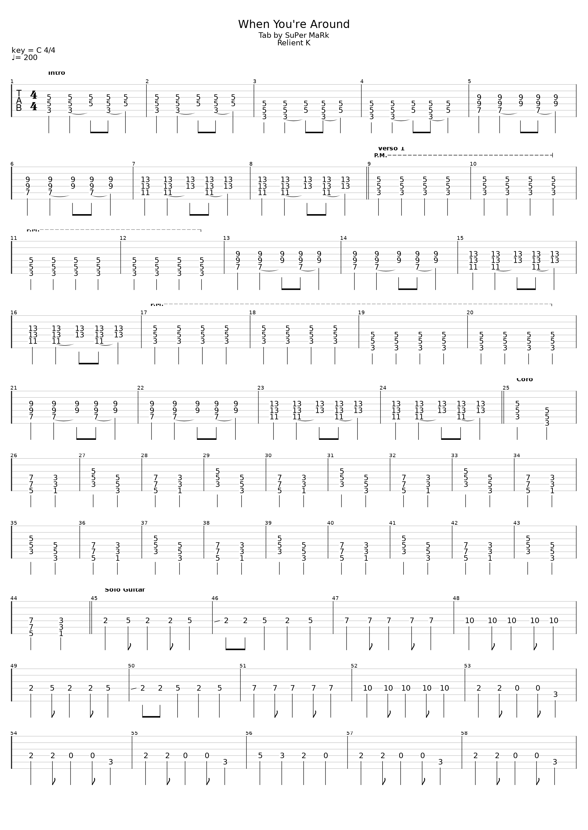 When You're Around_Relient K_1