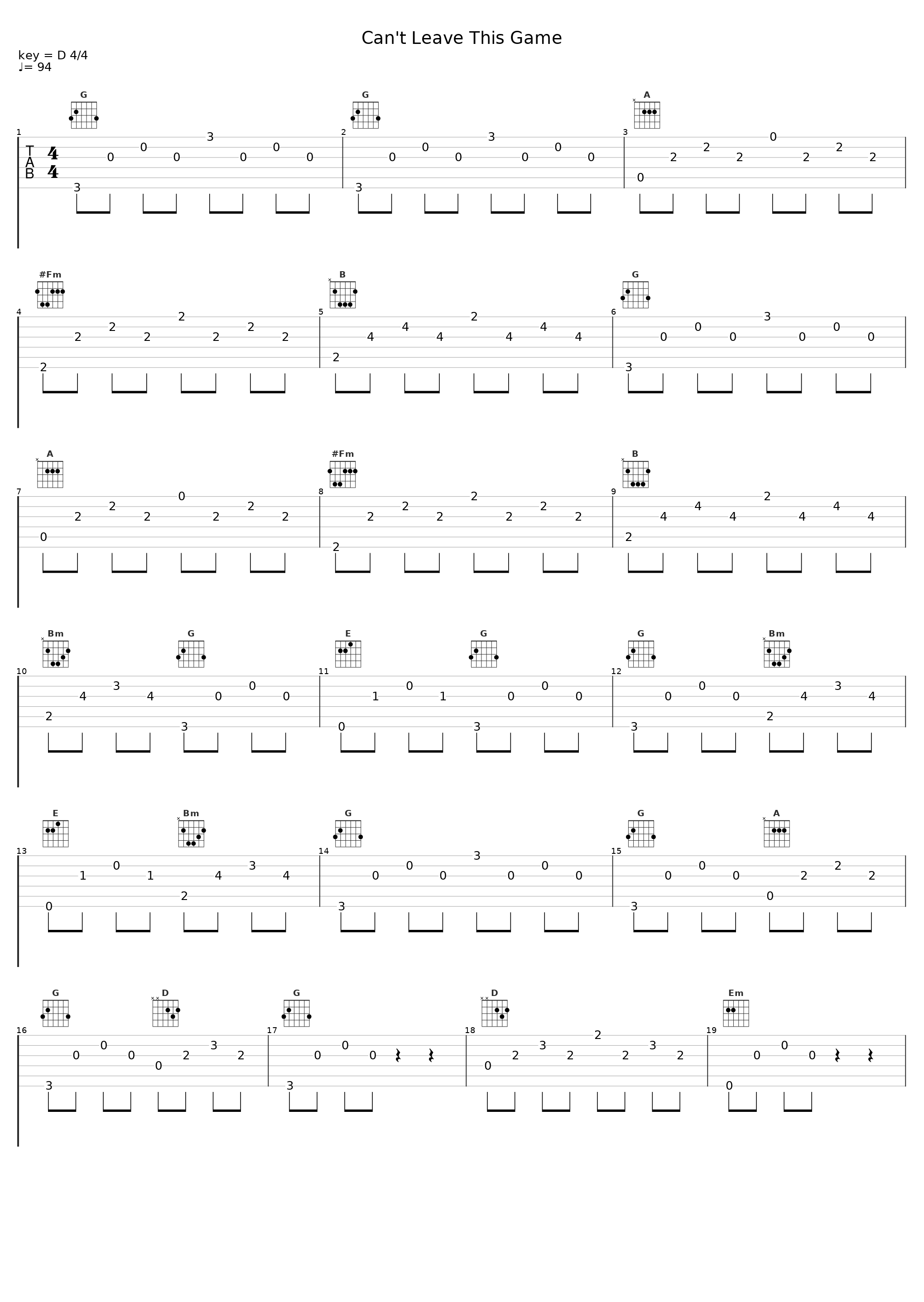 Can't Leave This Game_顽童MJ116_1