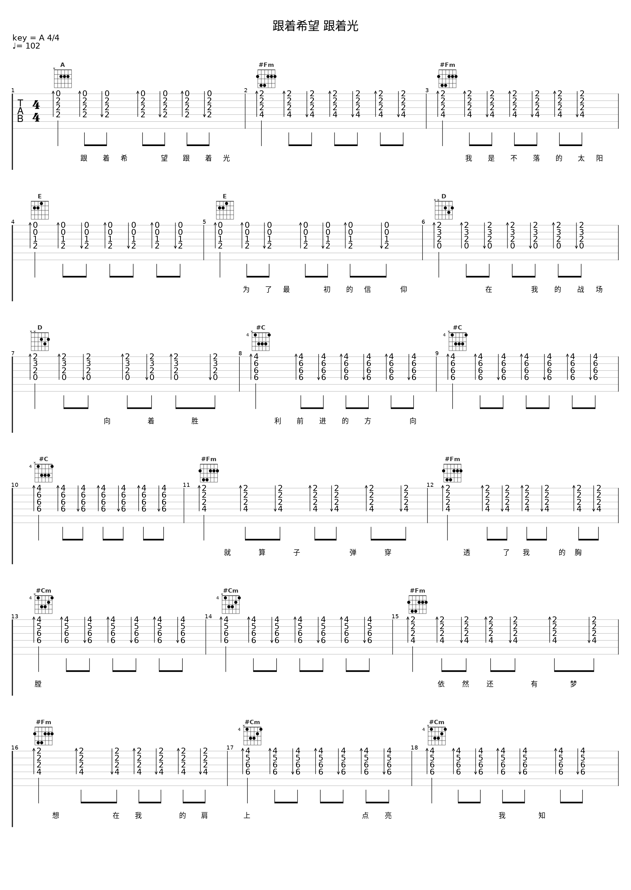 跟着希望 跟着光_沙宝亮_1