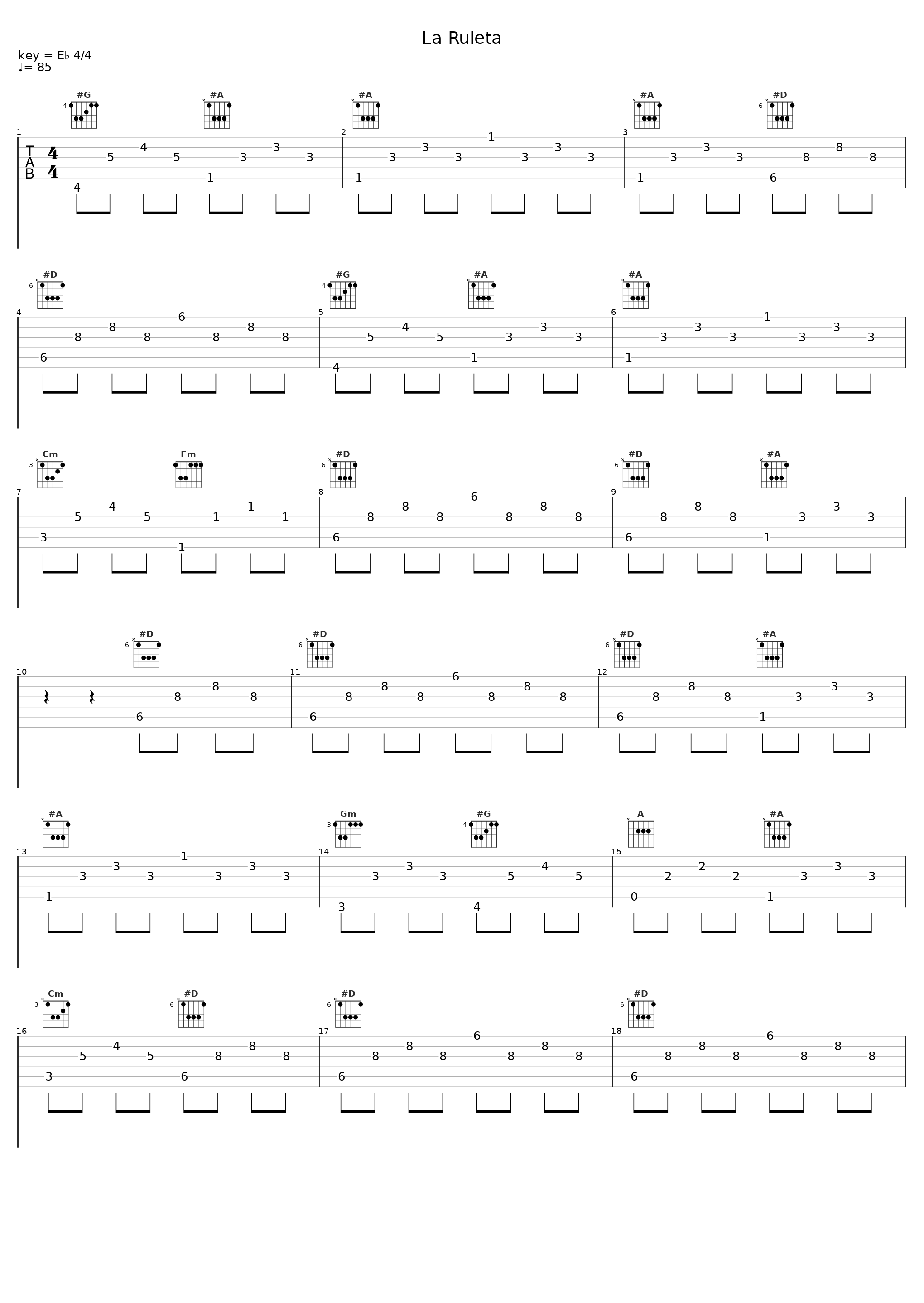 La Ruleta_Banda R-15_1