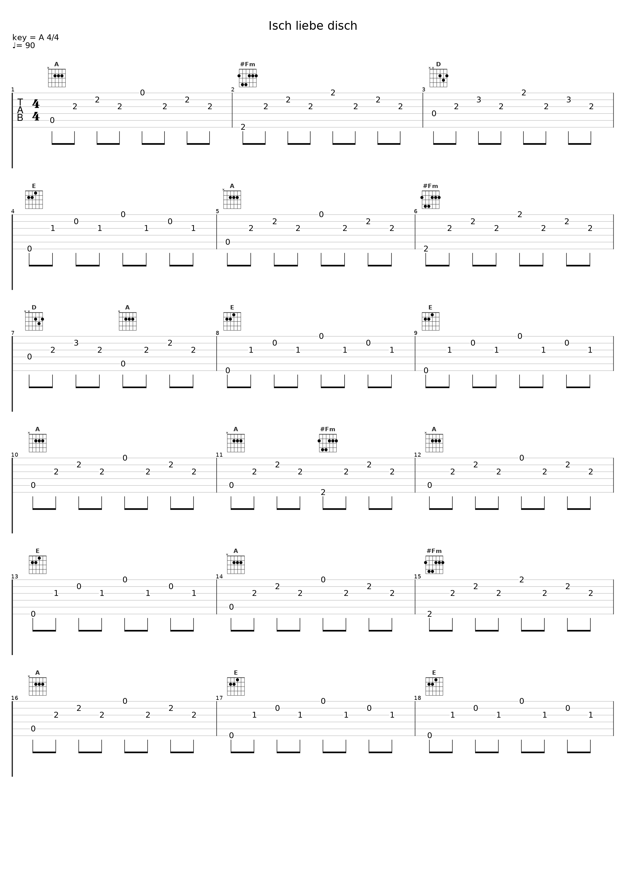 Isch liebe disch_Tic Tac Toe_1