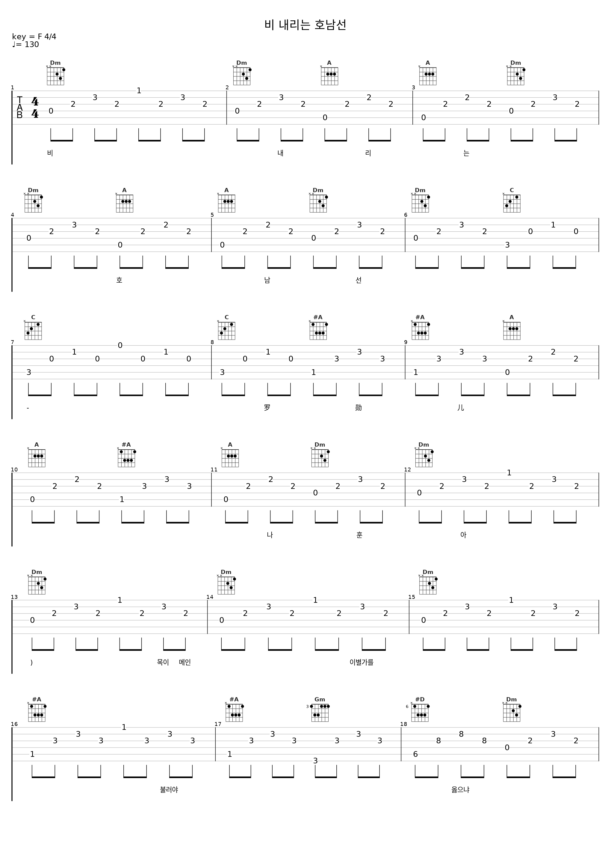 비 내리는 호남선_罗勋儿_1