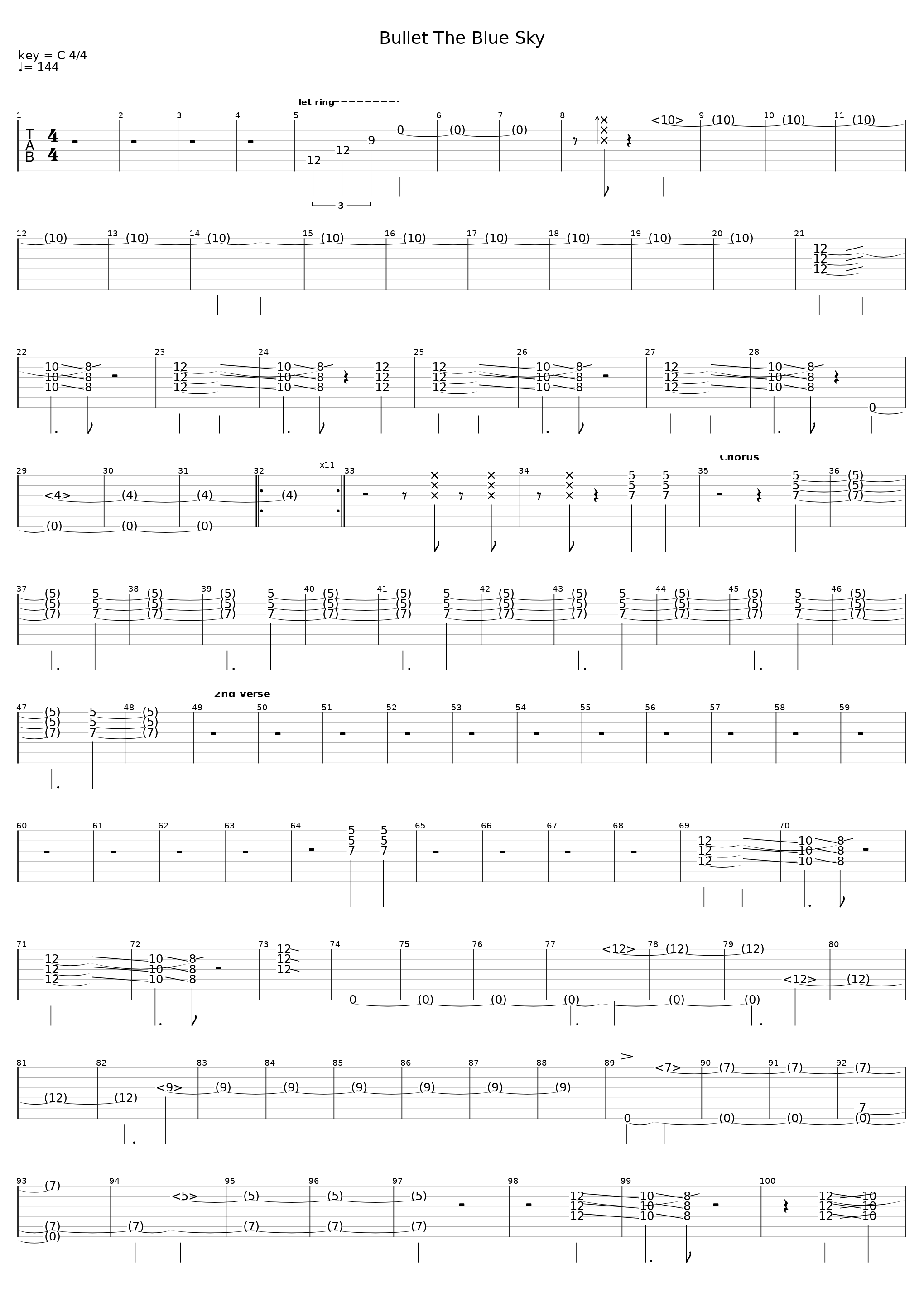 Bullet The Blue Sky_U2_1