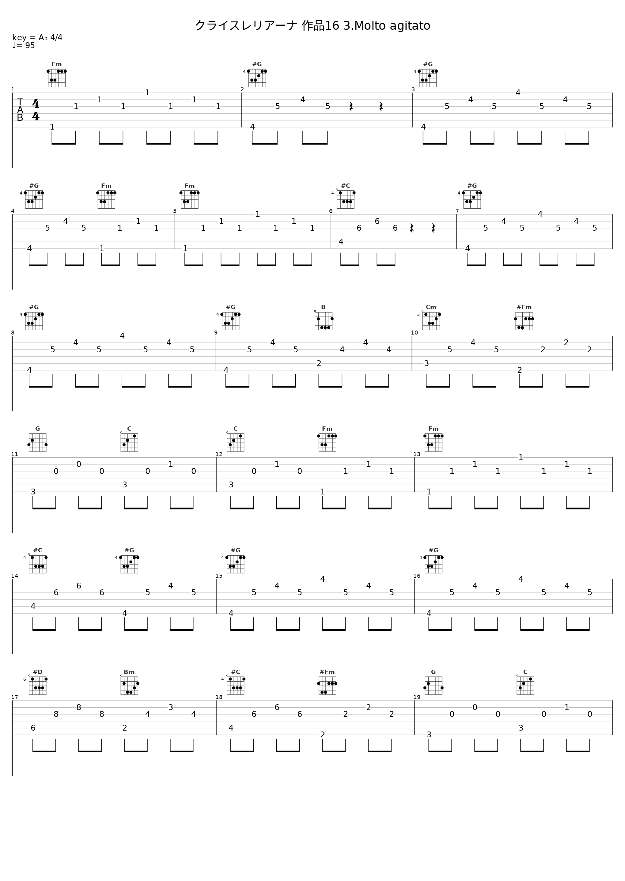 クライスレリアーナ 作品16 3.Molto agitato_內田光子_1