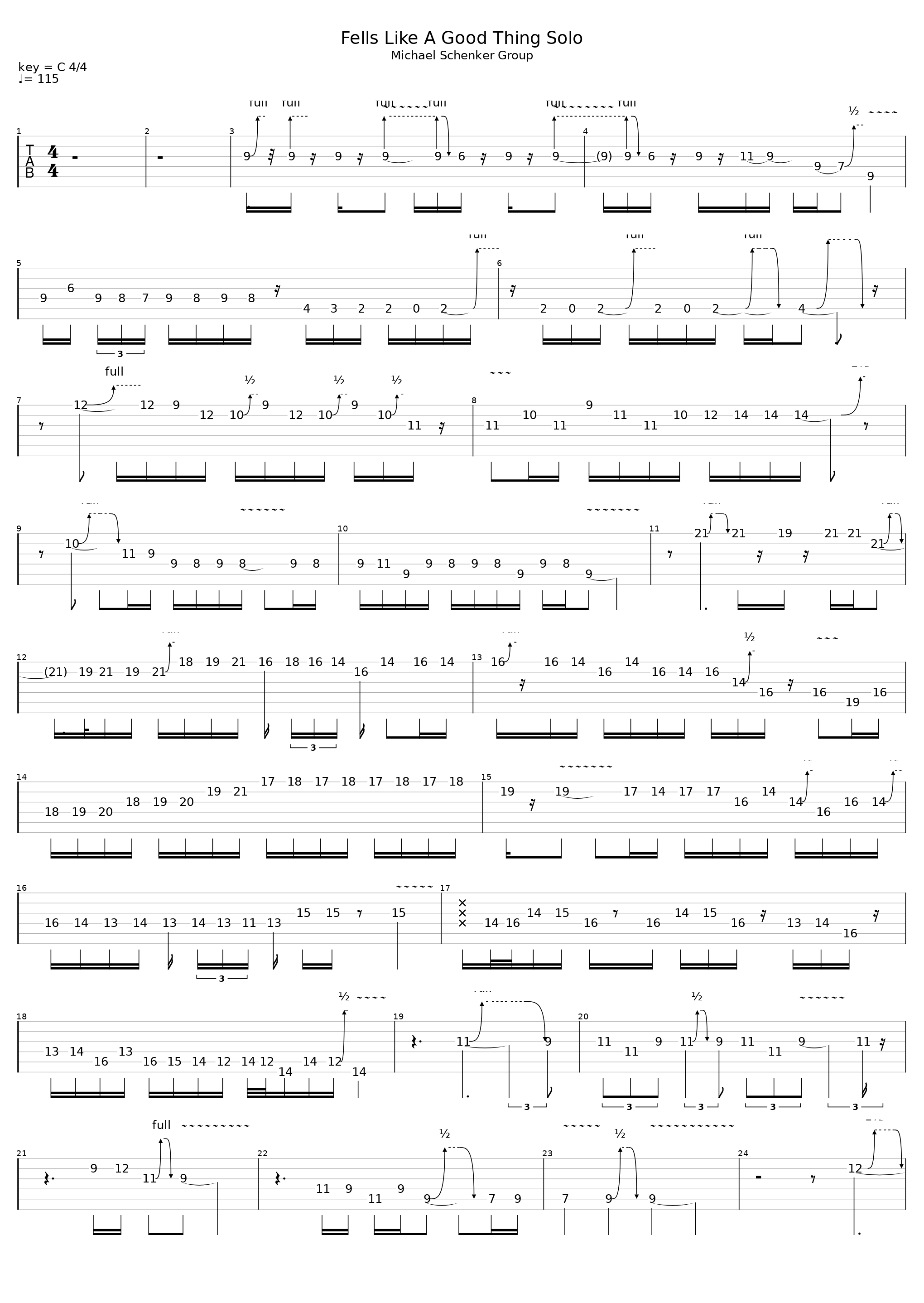 Feels Like A Good Time_Michael Schenker Group_1