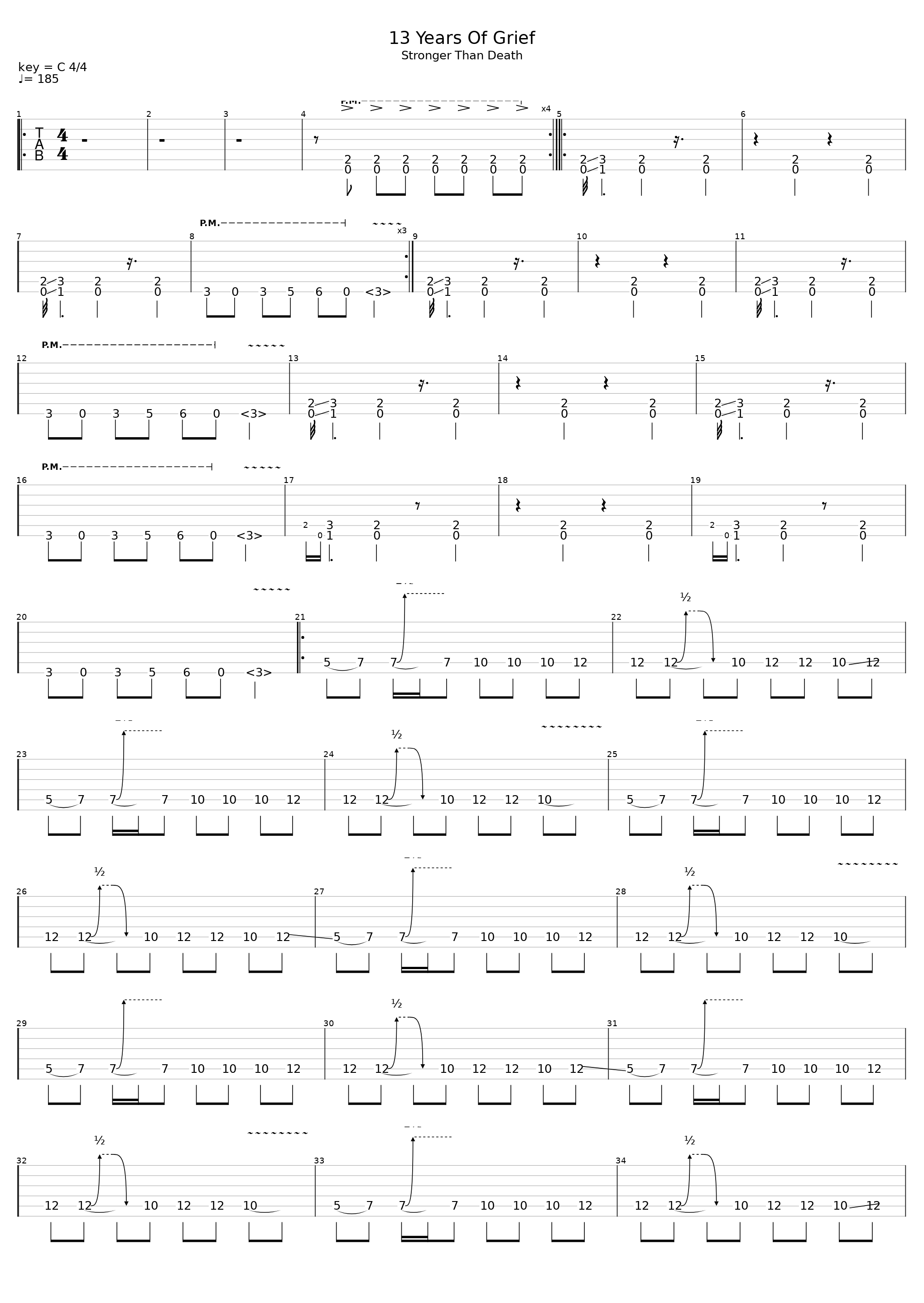 13 Years Of Grief_Black Label Society_1