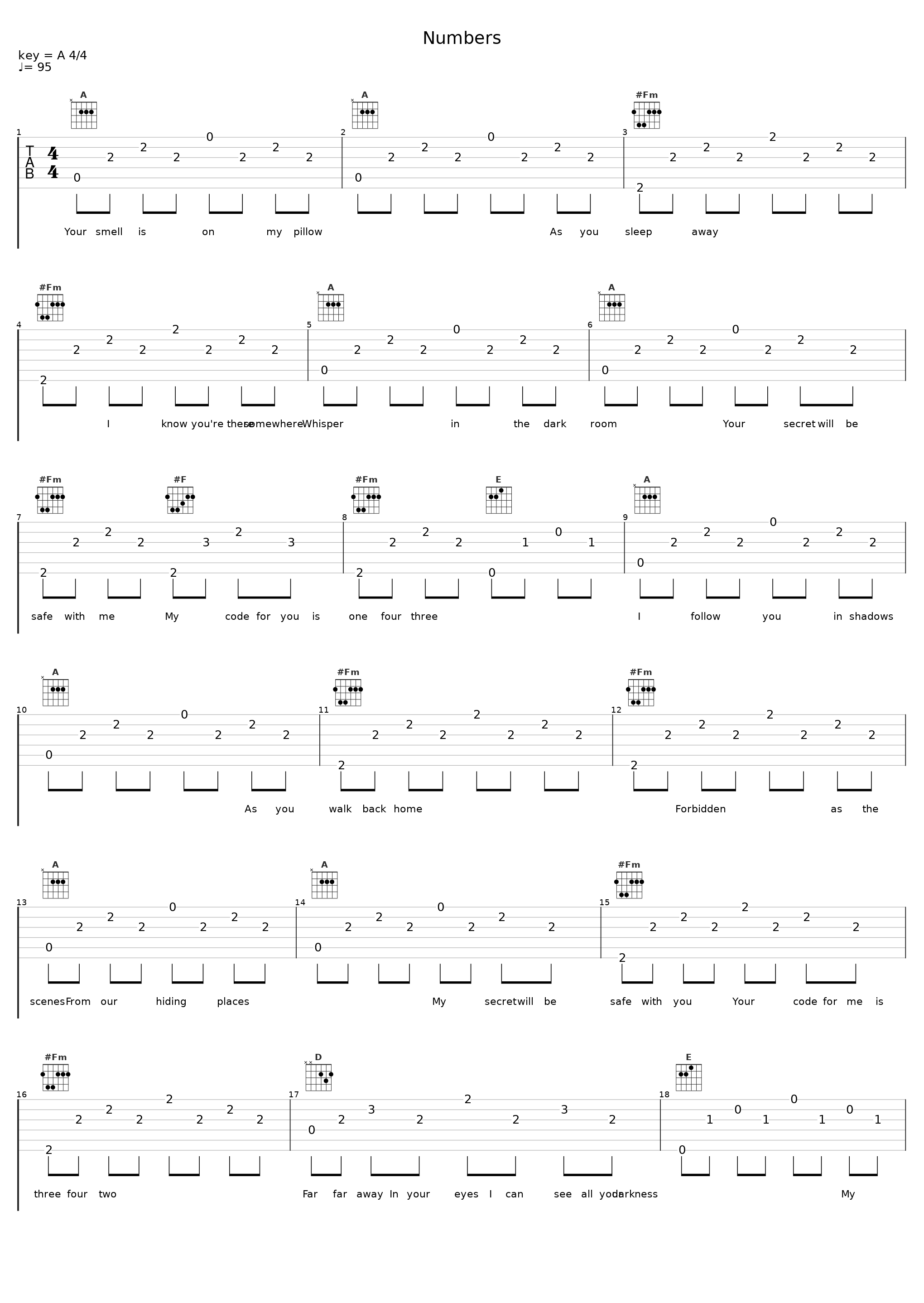 Numbers_Esther Vallee_1