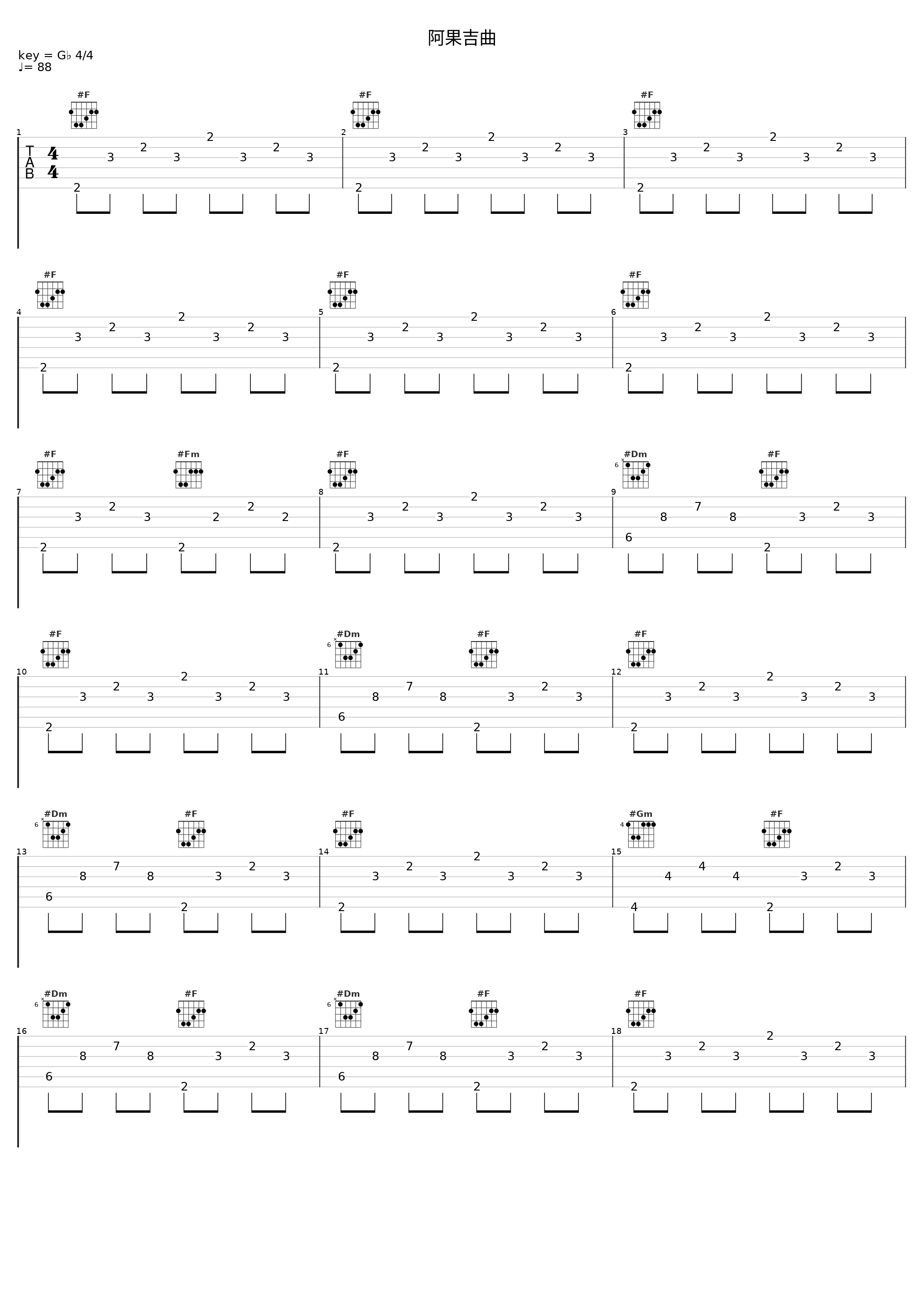 阿果吉曲_小潘潘_1