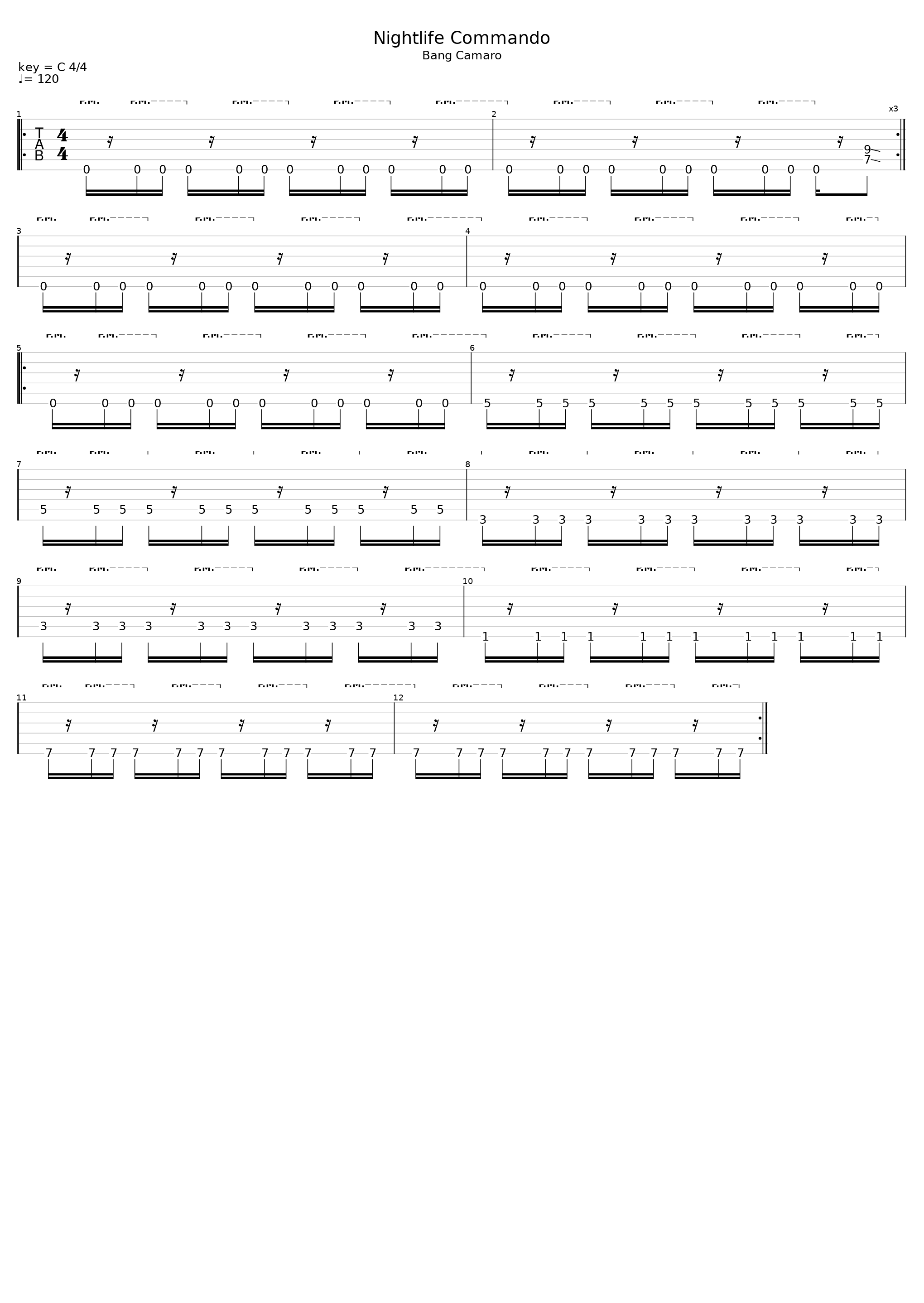 Nightlife Commando_Bang Camaro_1