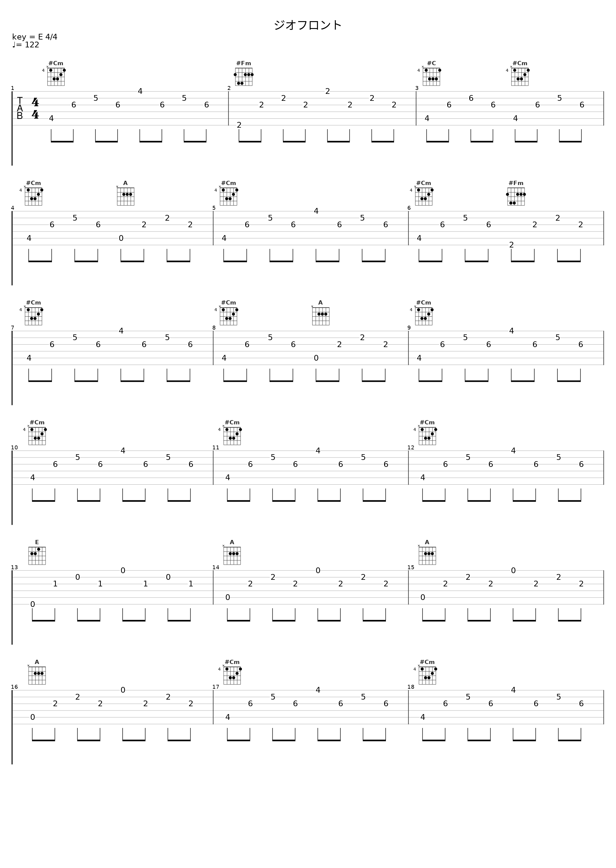 ジオフロント_Falcom Sound Team J.D.K._1